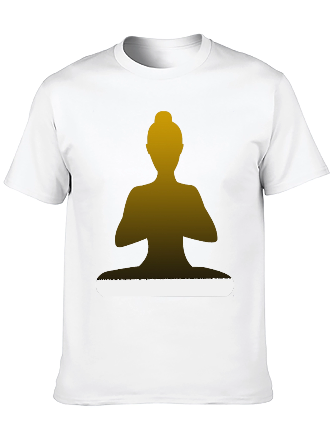 Zen Mode T-Shirt - Meditating Silhouette Design