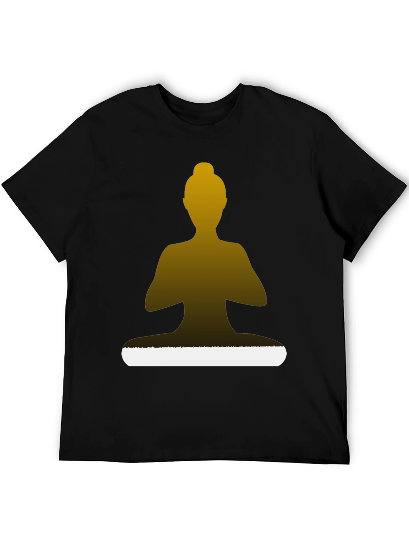Zen Mode T-Shirt - Meditating Silhouette Design