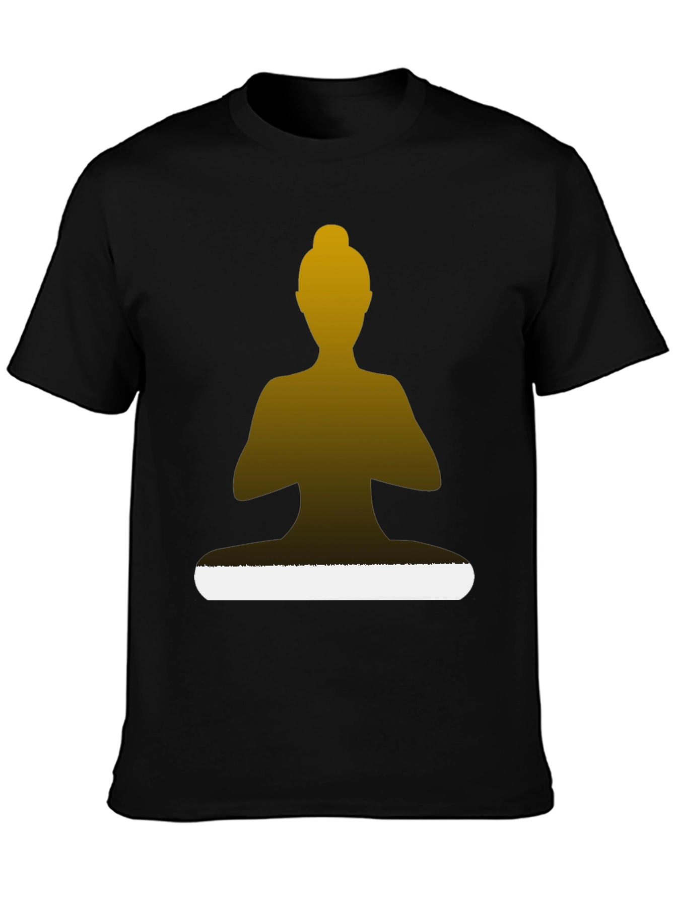 Zen Mode T-Shirt - Meditating Silhouette Design