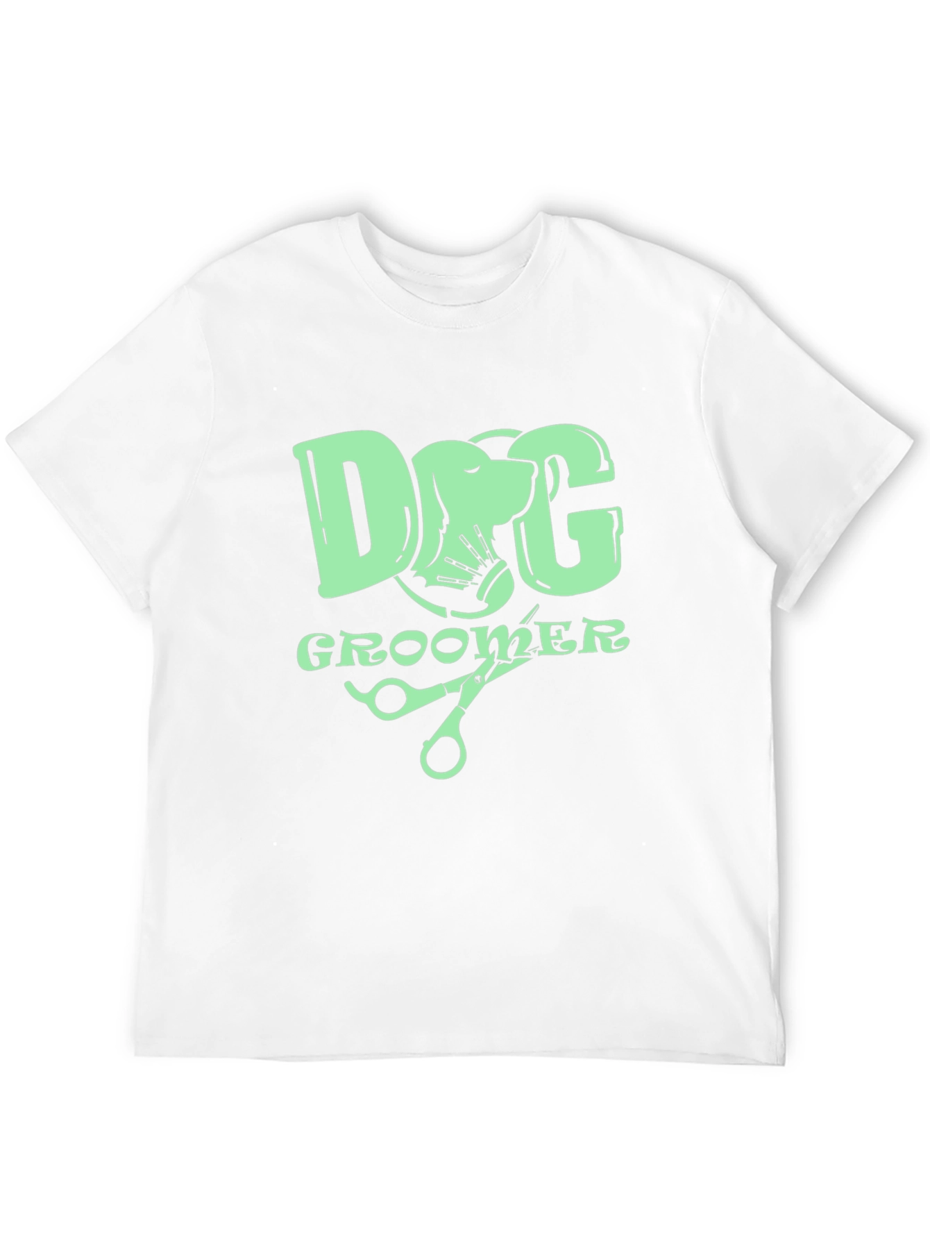 Dog Groomer Graphic T-Shirt Pet Lovers Tee
