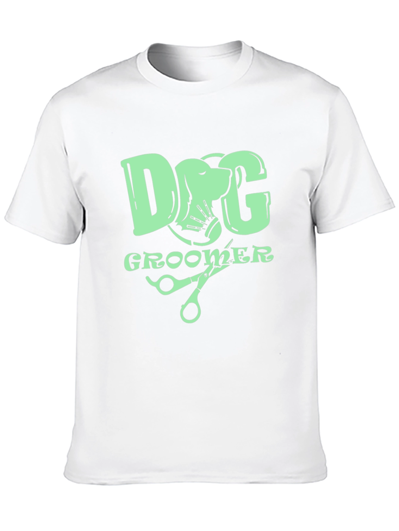 Dog Groomer Graphic T-Shirt Pet Lovers Tee