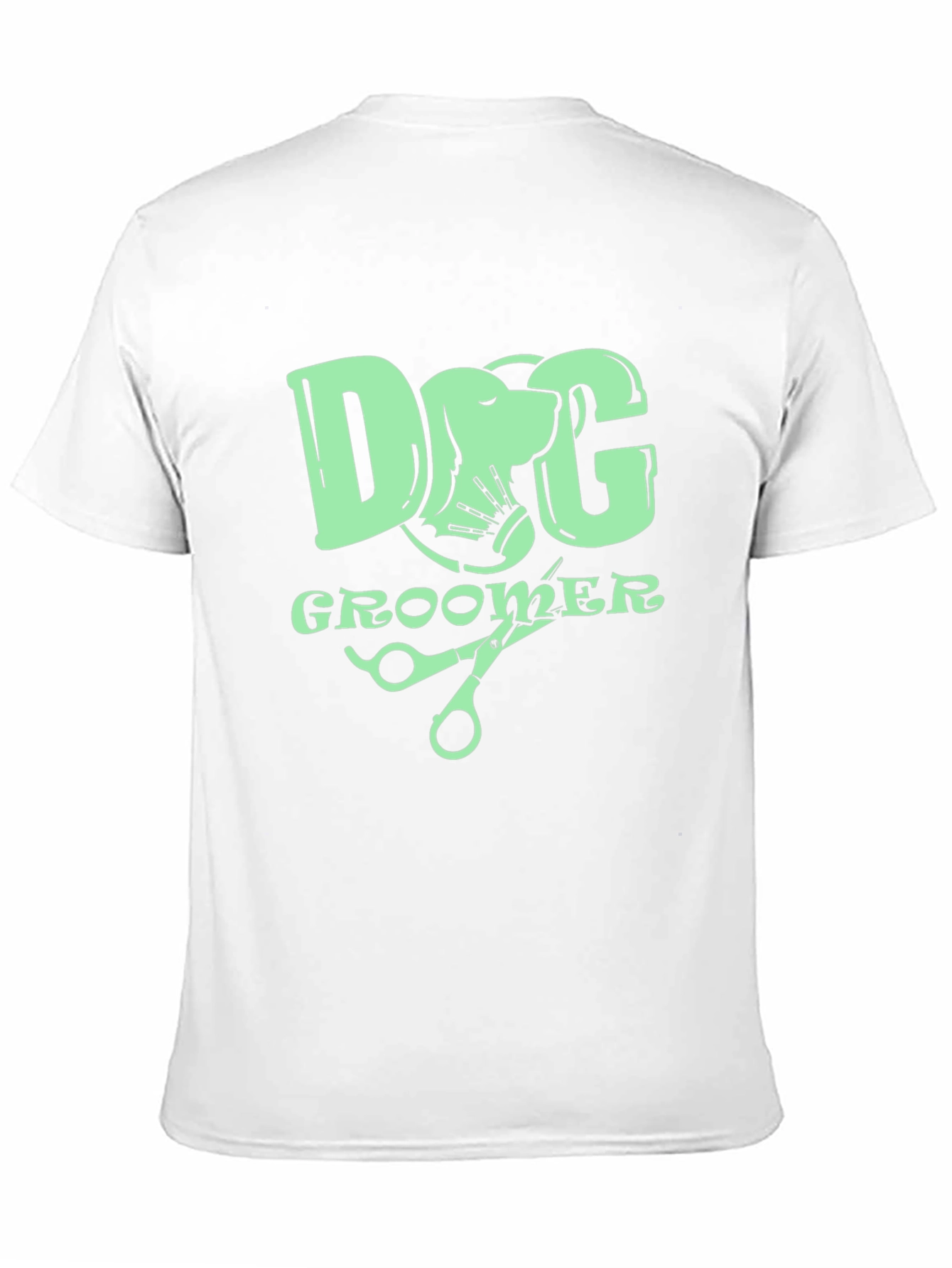 Dog Groomer Graphic T-Shirt Pet Lovers Tee