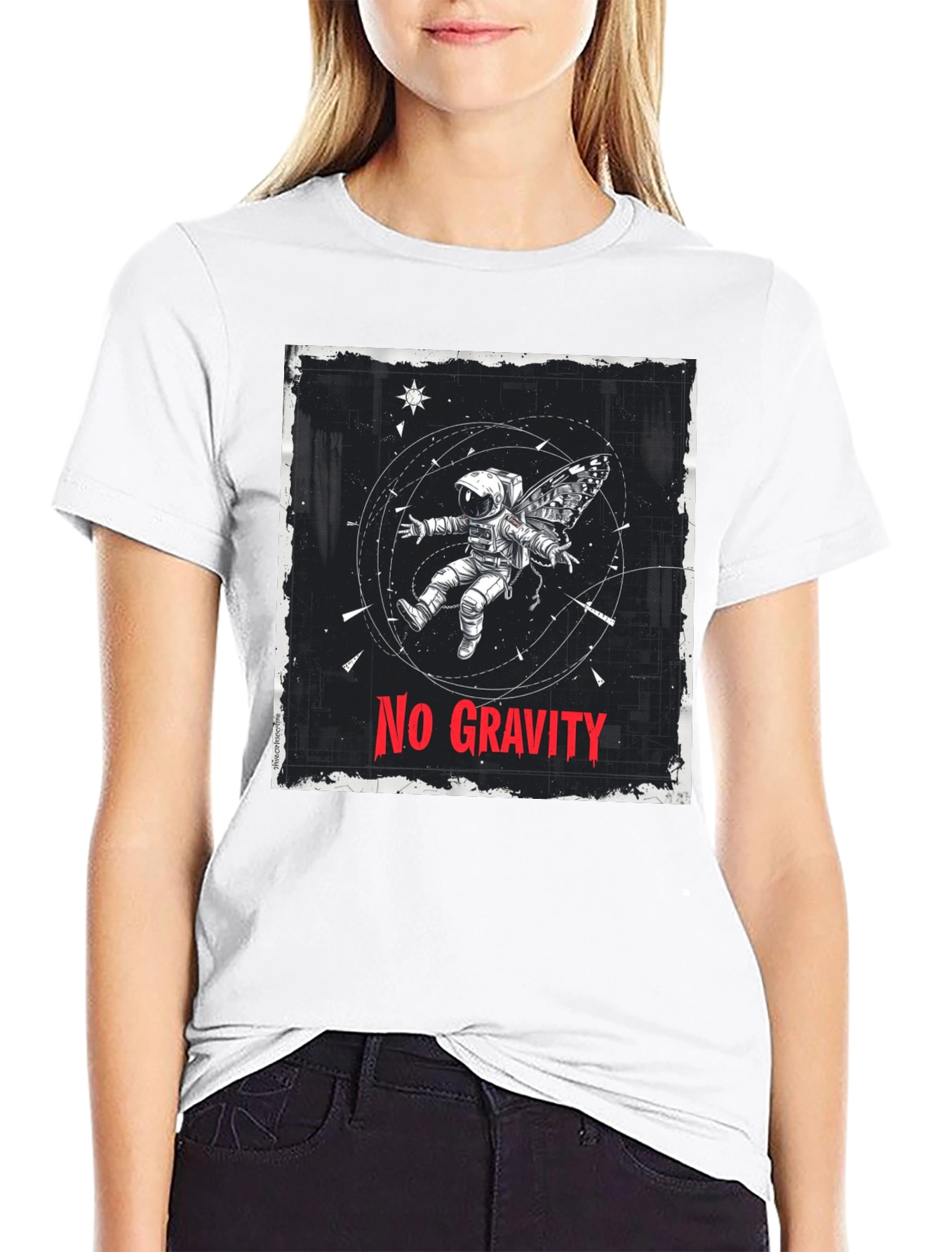No Gravity Astronaut Graphic Tee