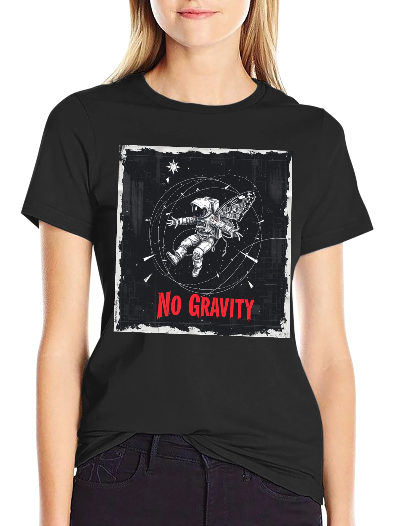 No Gravity Astronaut Graphic Tee