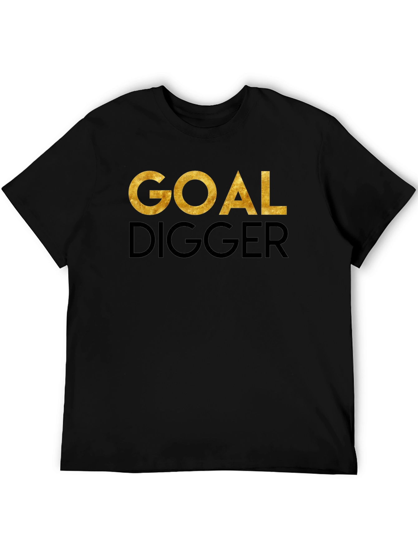 Goal Digger Graphic Tee - Stylish Crew Neck Shirt