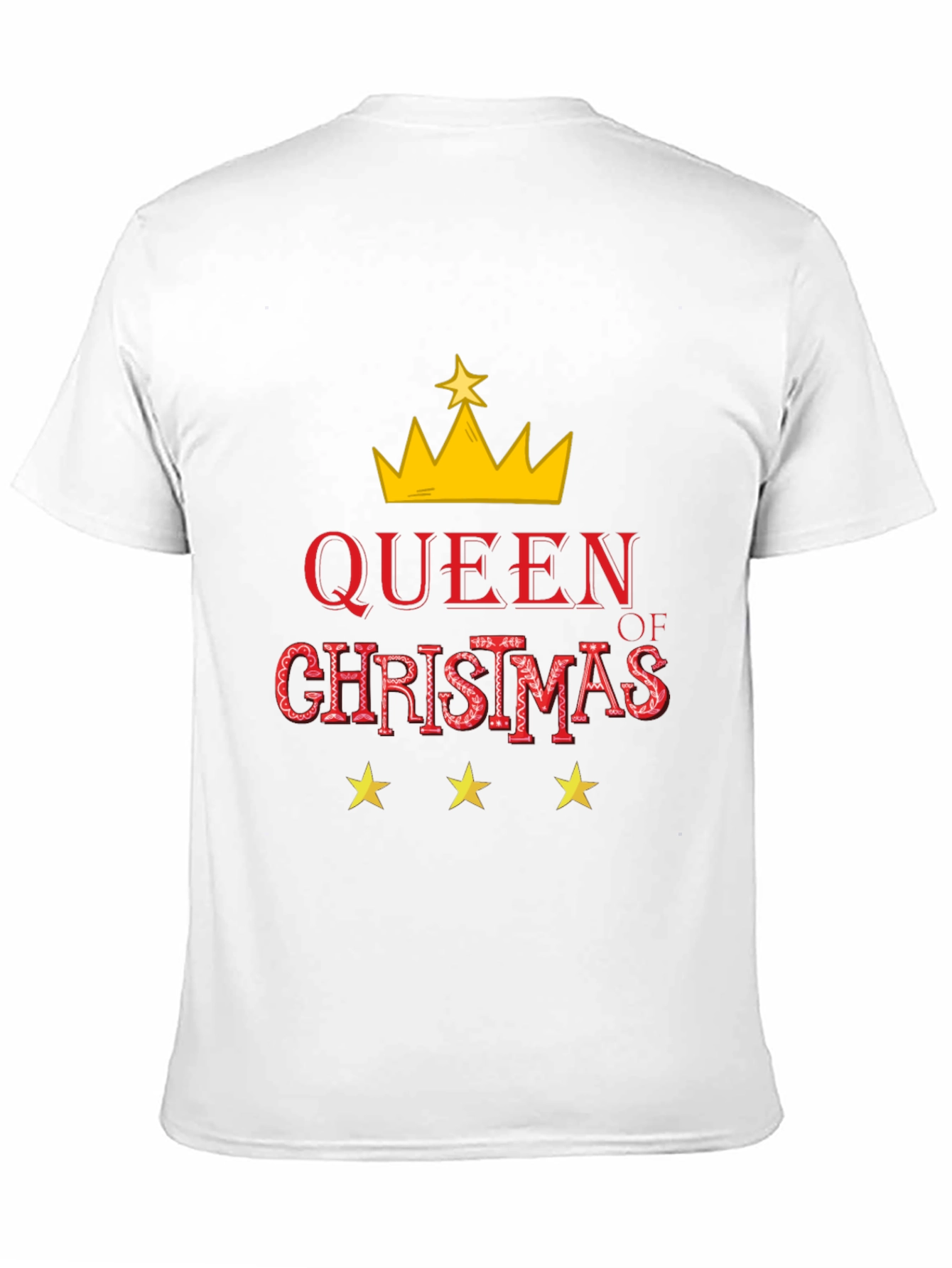 Queen of Christmas Graphic Tee - Holiday Cheer