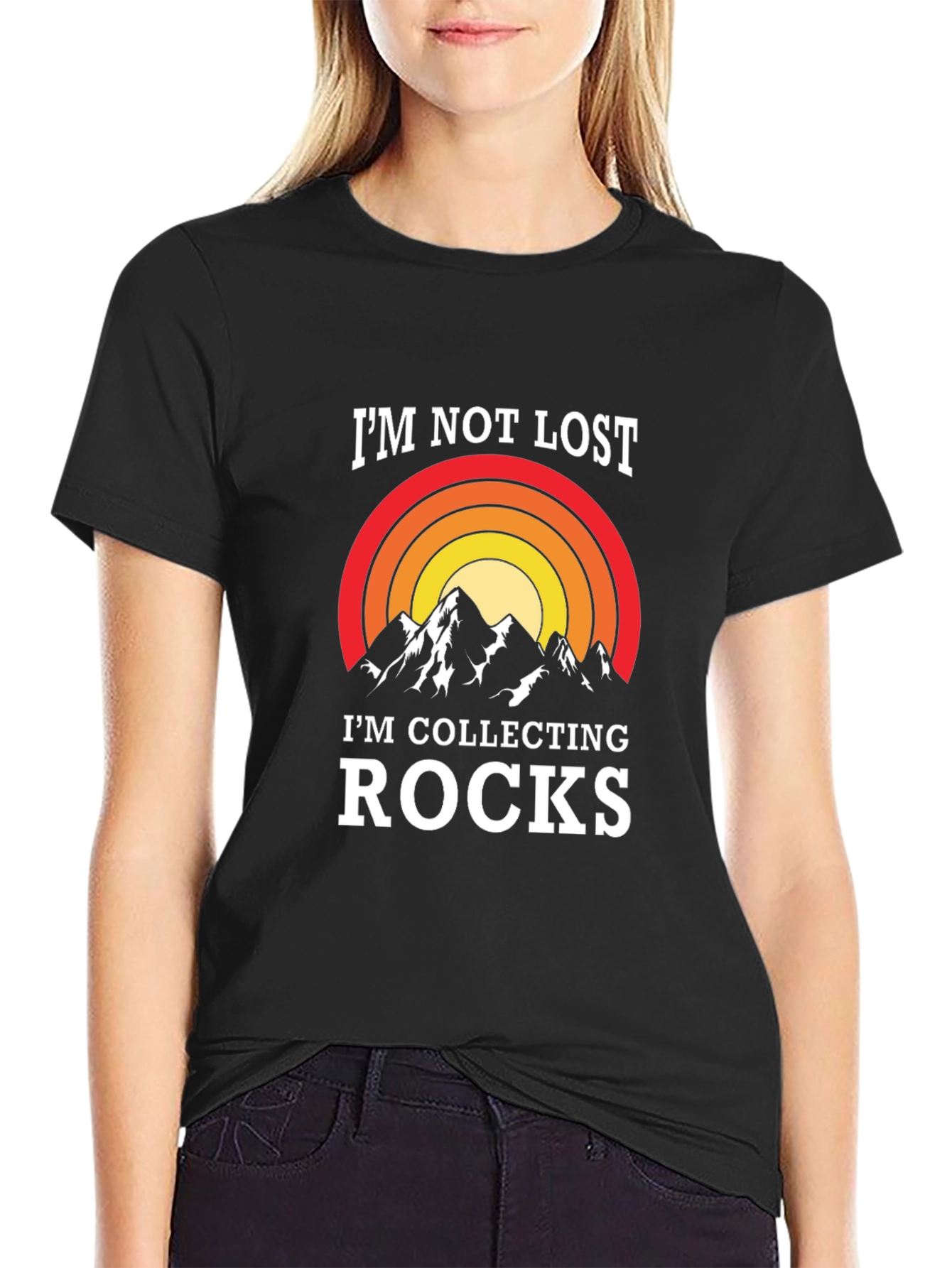 Im Not Lost Im Collecting Rocks T-Shirt