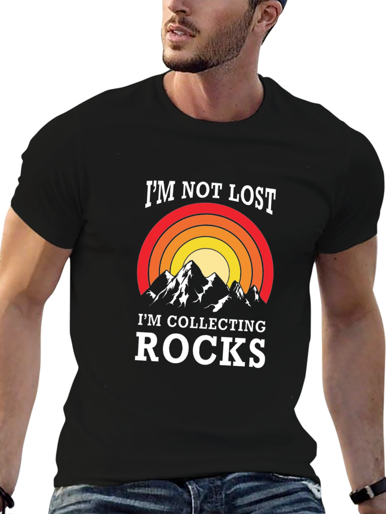 Im Not Lost Im Collecting Rocks T-Shirt