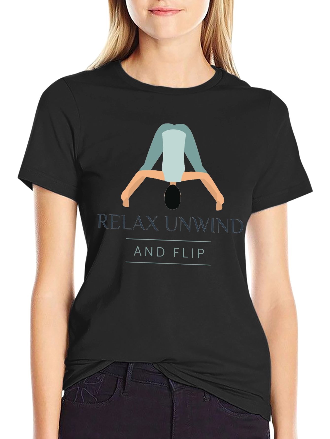 Relax Unwind and Flip Graphic T-Shirt