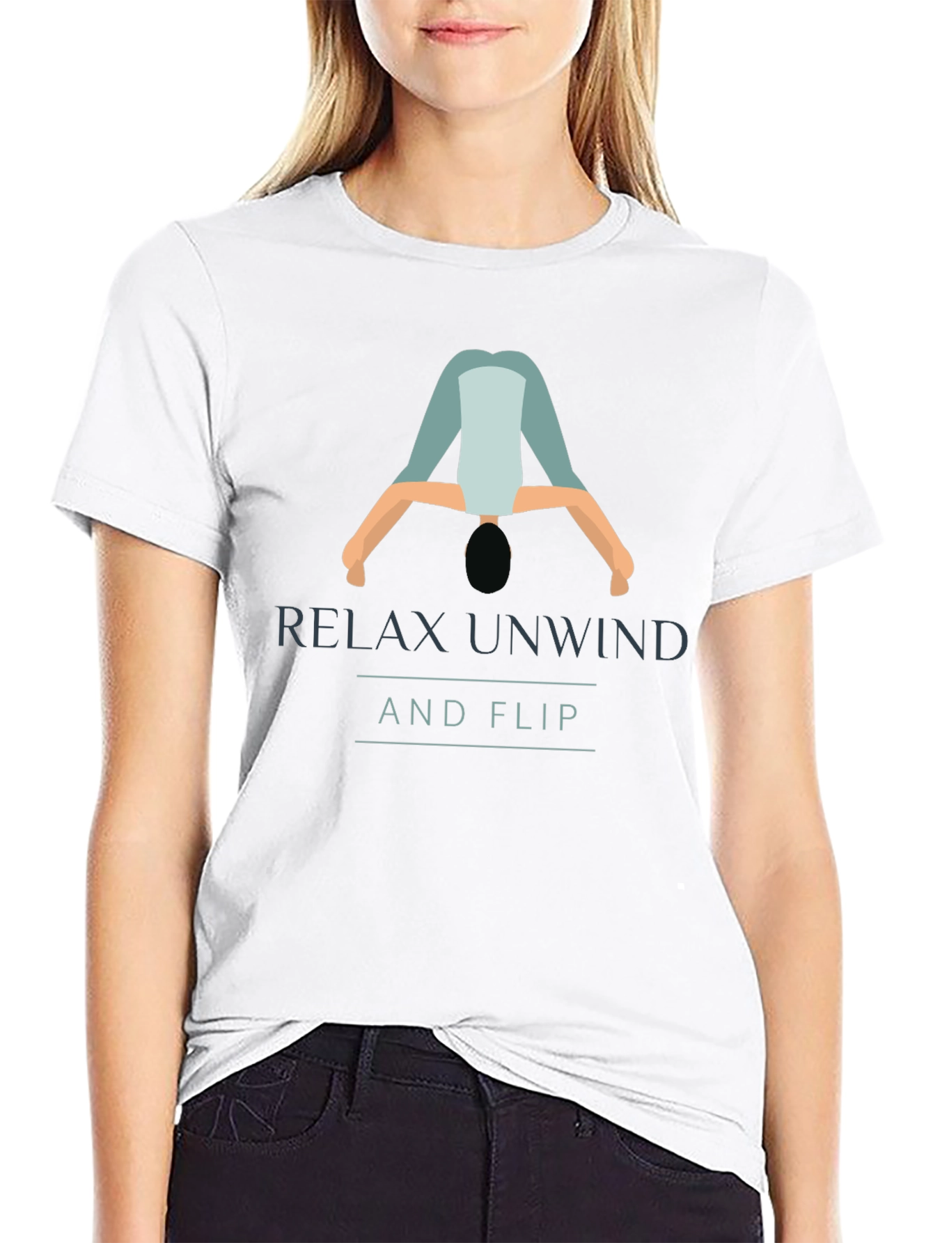 Relax Unwind and Flip Graphic T-Shirt
