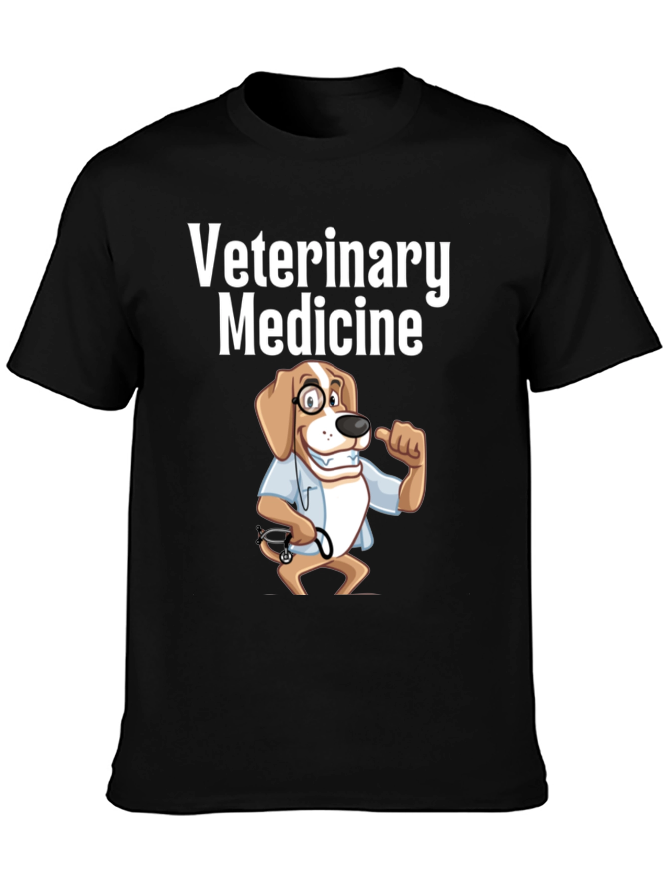 Veterinary Medicine Dog Cartoon T-Shirt