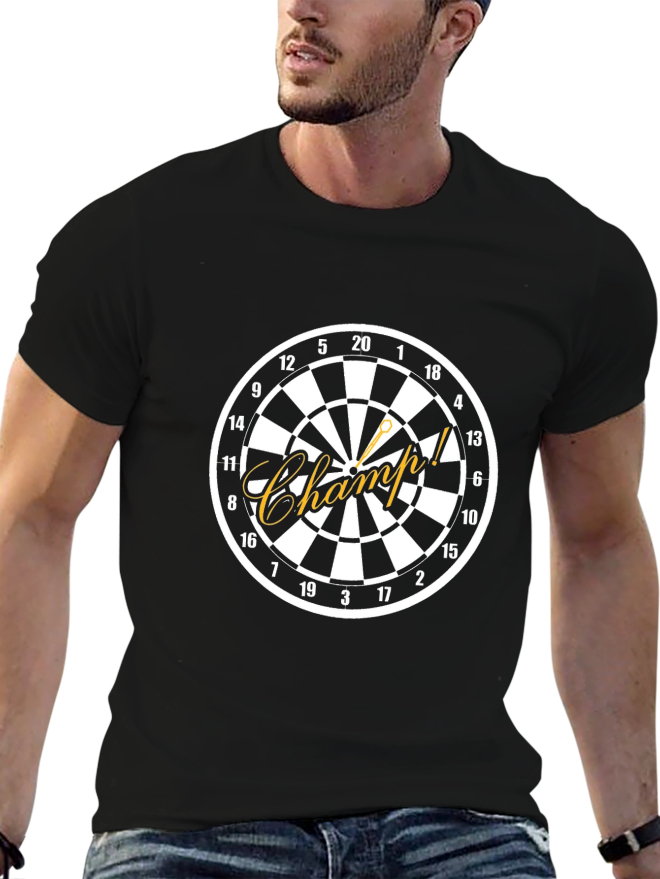 Darts Champ Graphic Tee