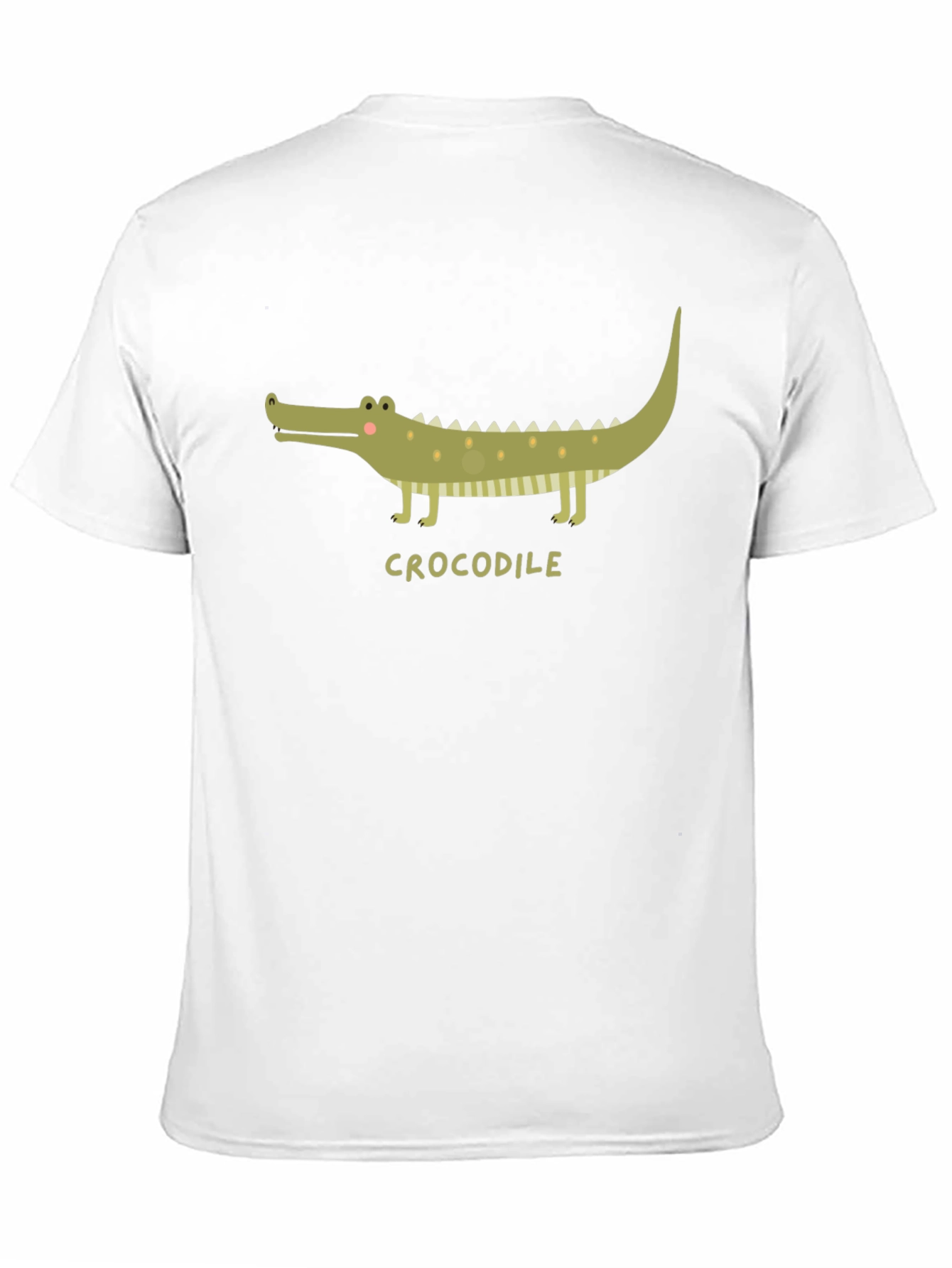 Crocodile Graphic Tee - Unisex Black T-Shirt