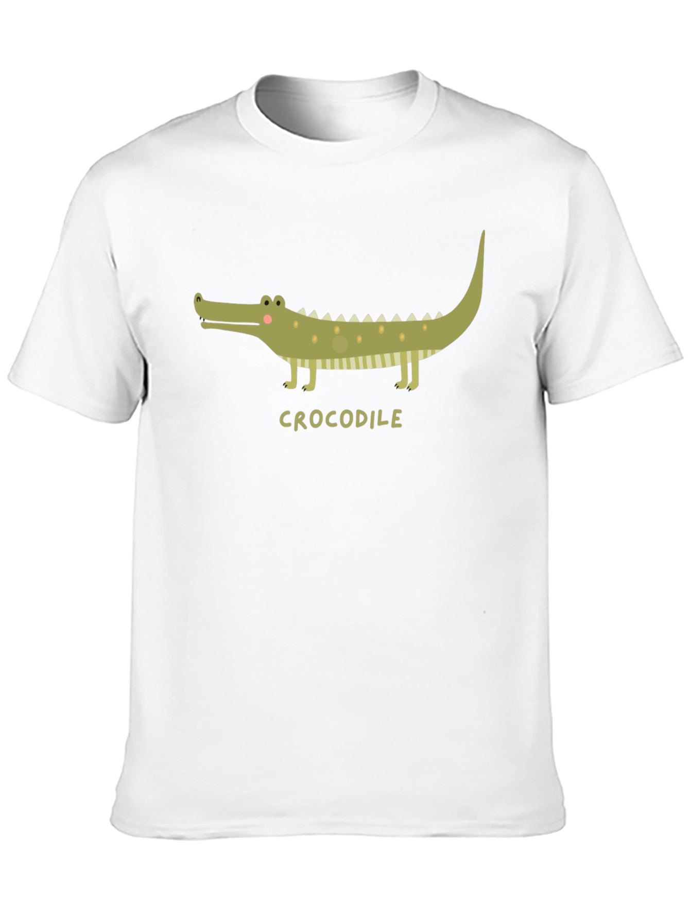Crocodile Graphic Tee - Unisex Black T-Shirt