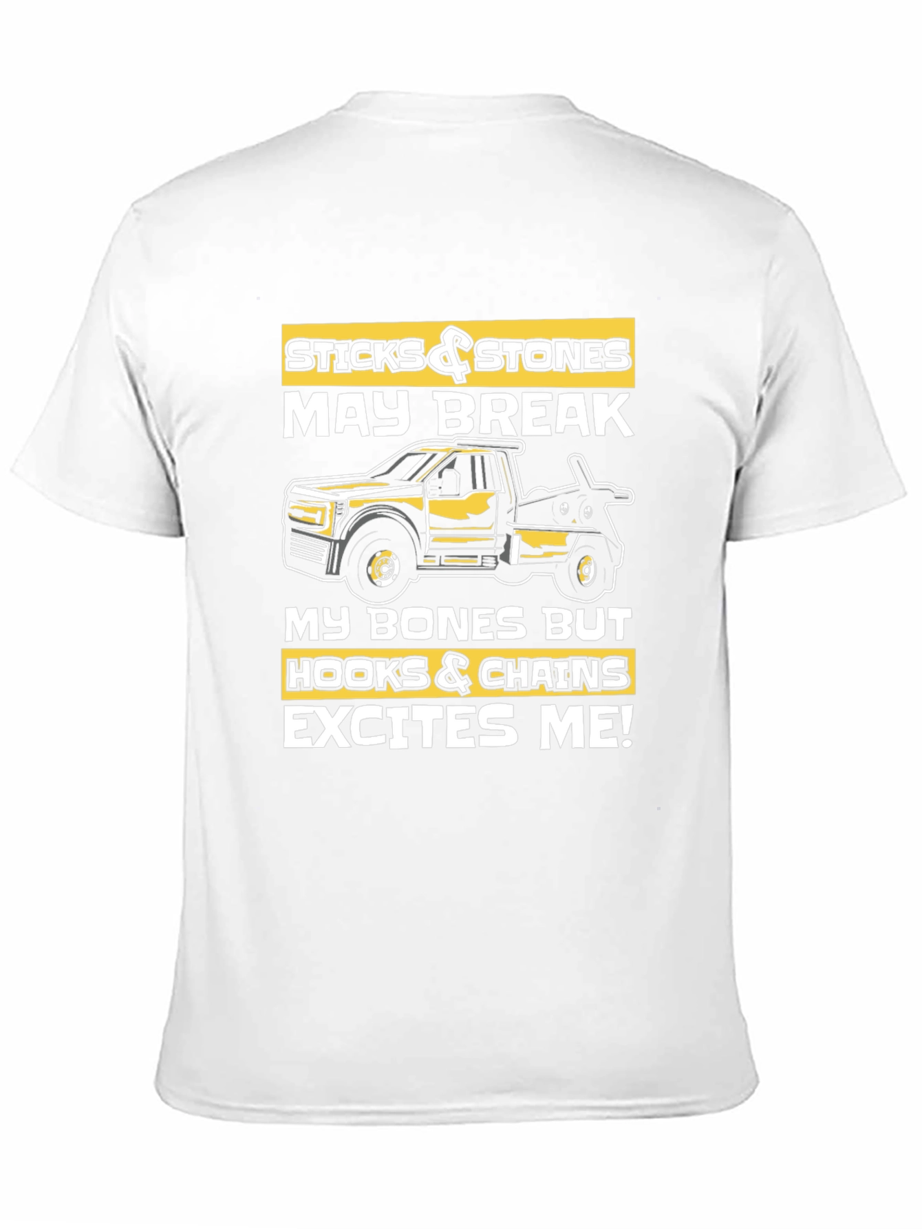 Sticks & Stones Tow Truck Graphic Tee