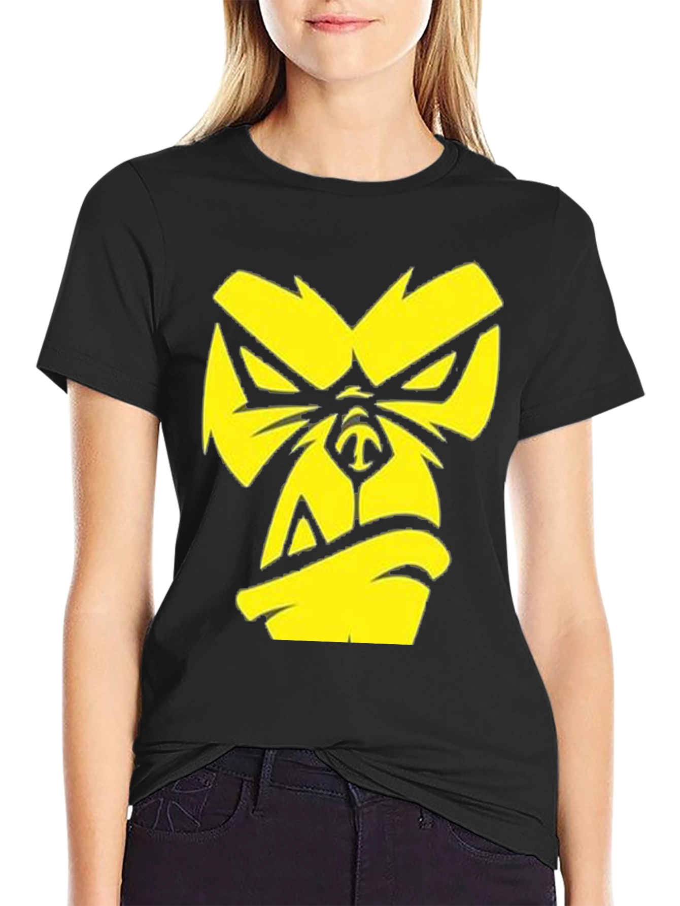 Bold Gorilla Graphic Tee - Black