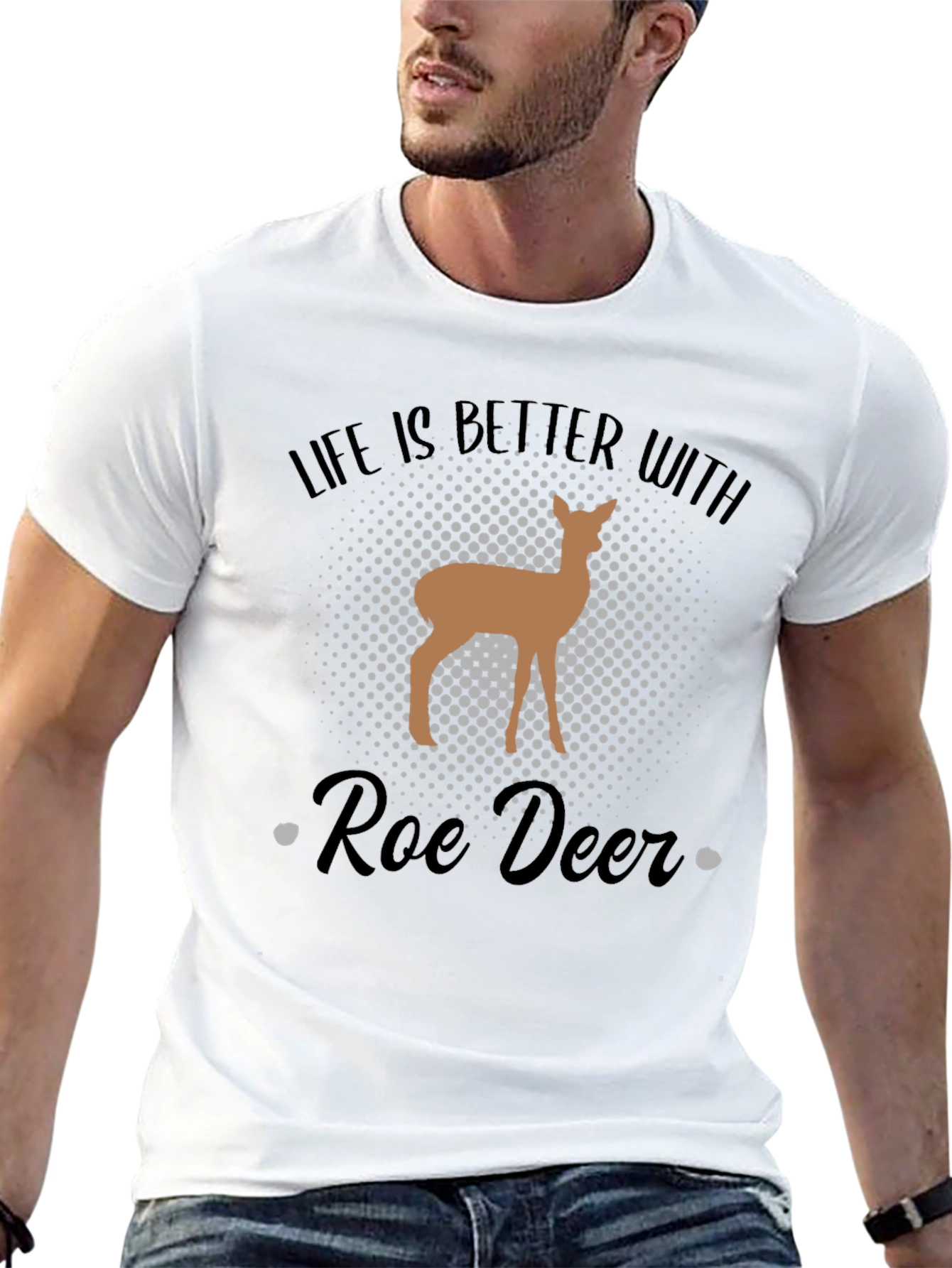 Roe Deer Graphic T-Shirt