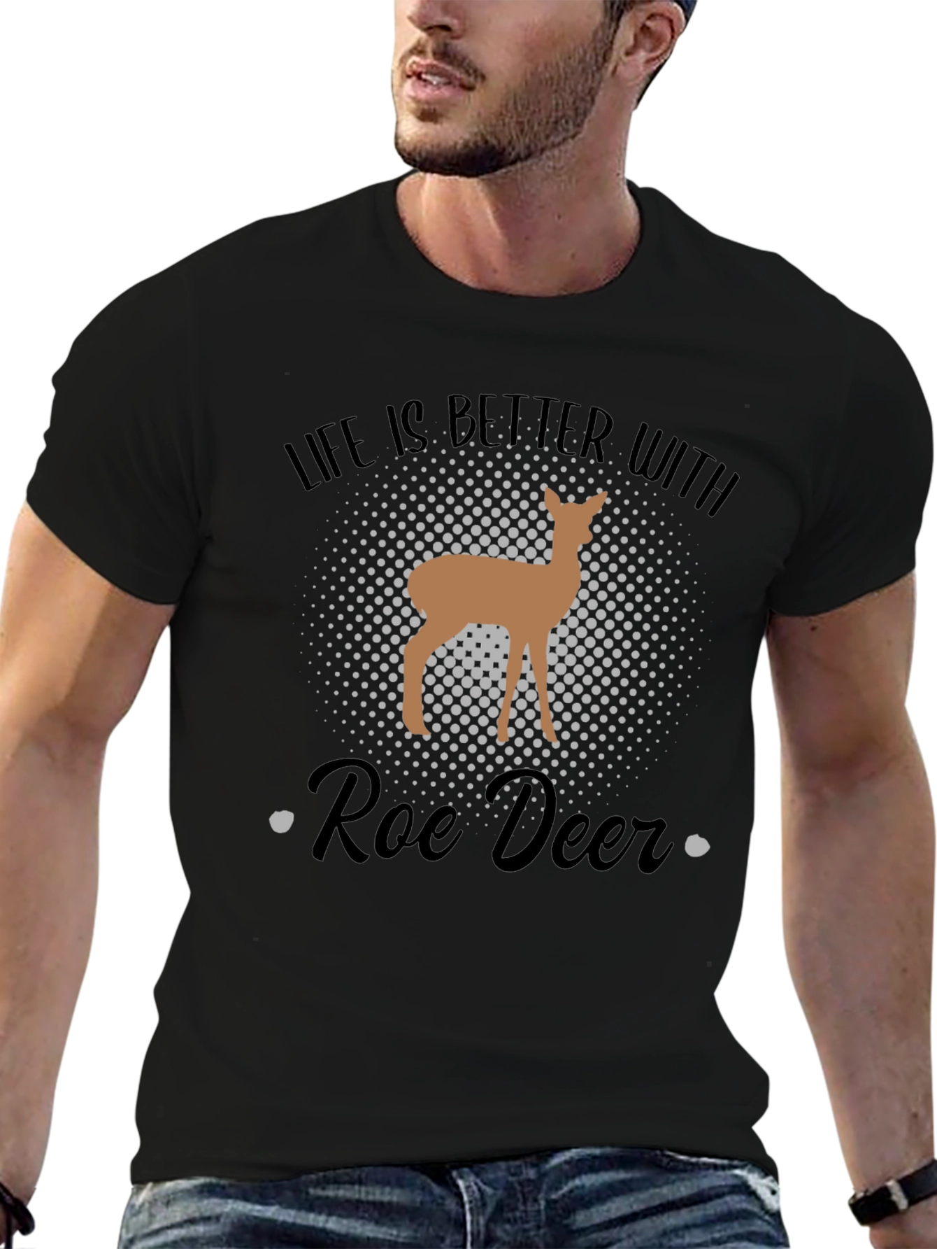 Roe Deer Graphic T-Shirt