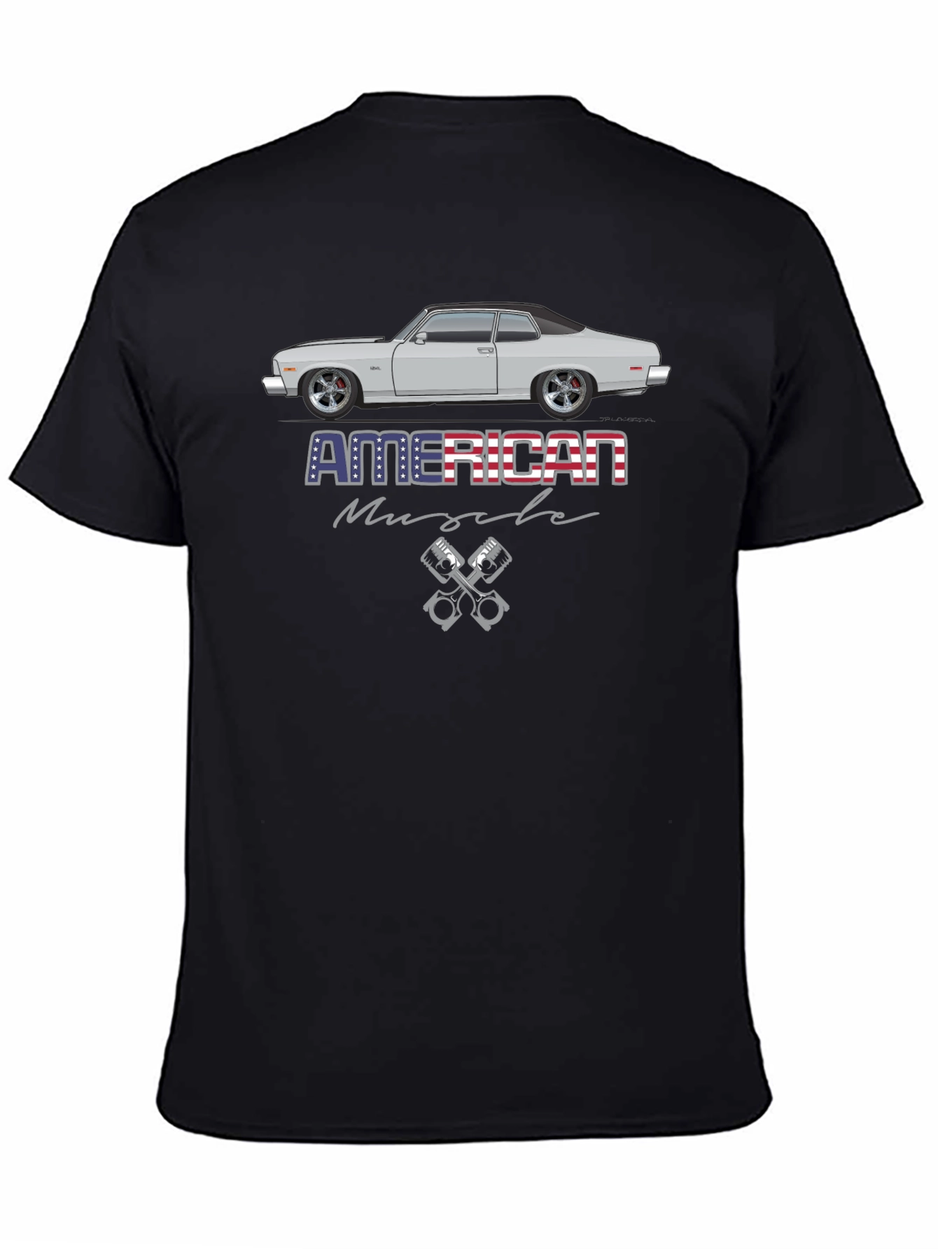 American Muscle Car Graphic T-Shirt