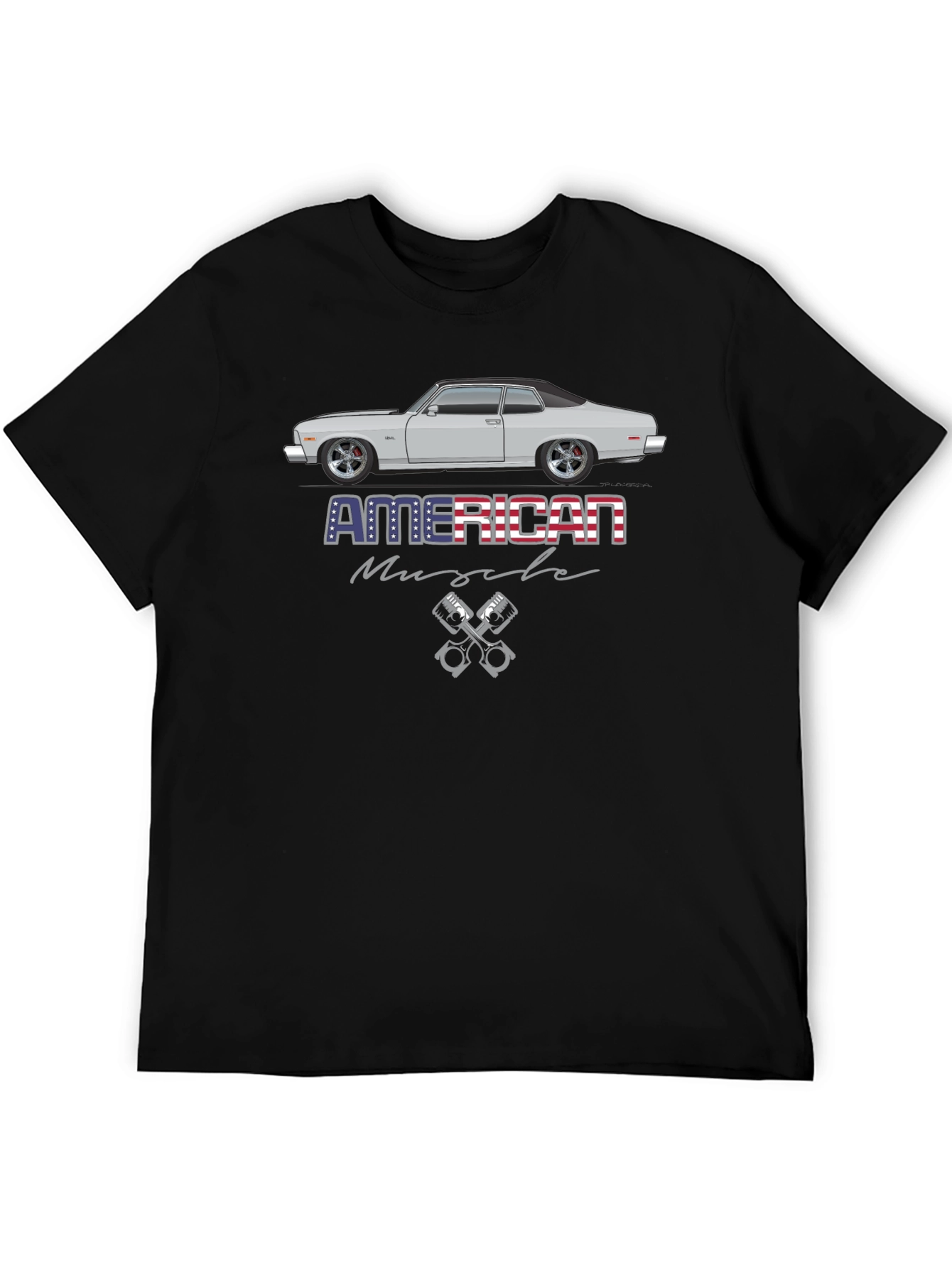 American Muscle Car Graphic T-Shirt
