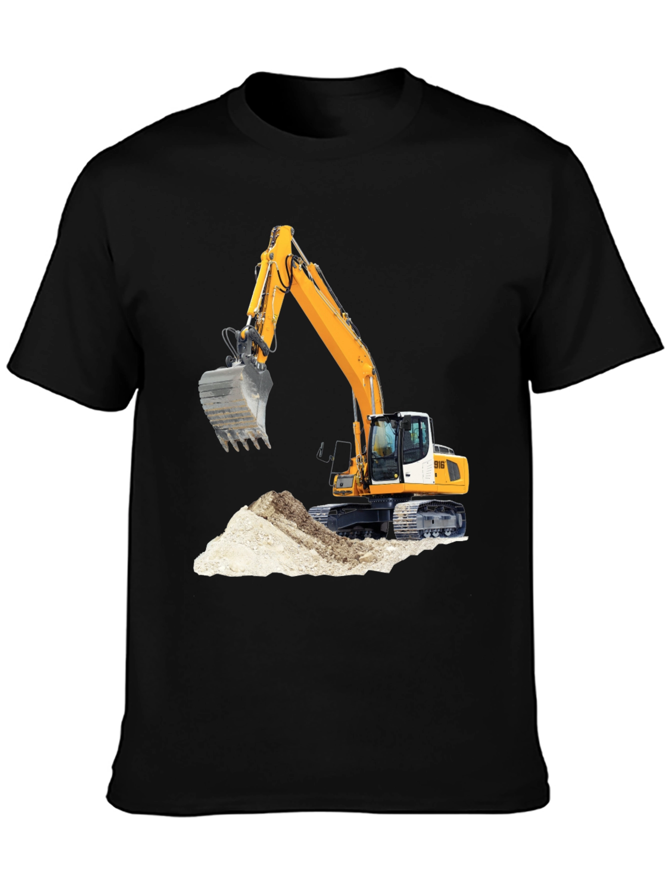 Excavator Graphic Tee - Black