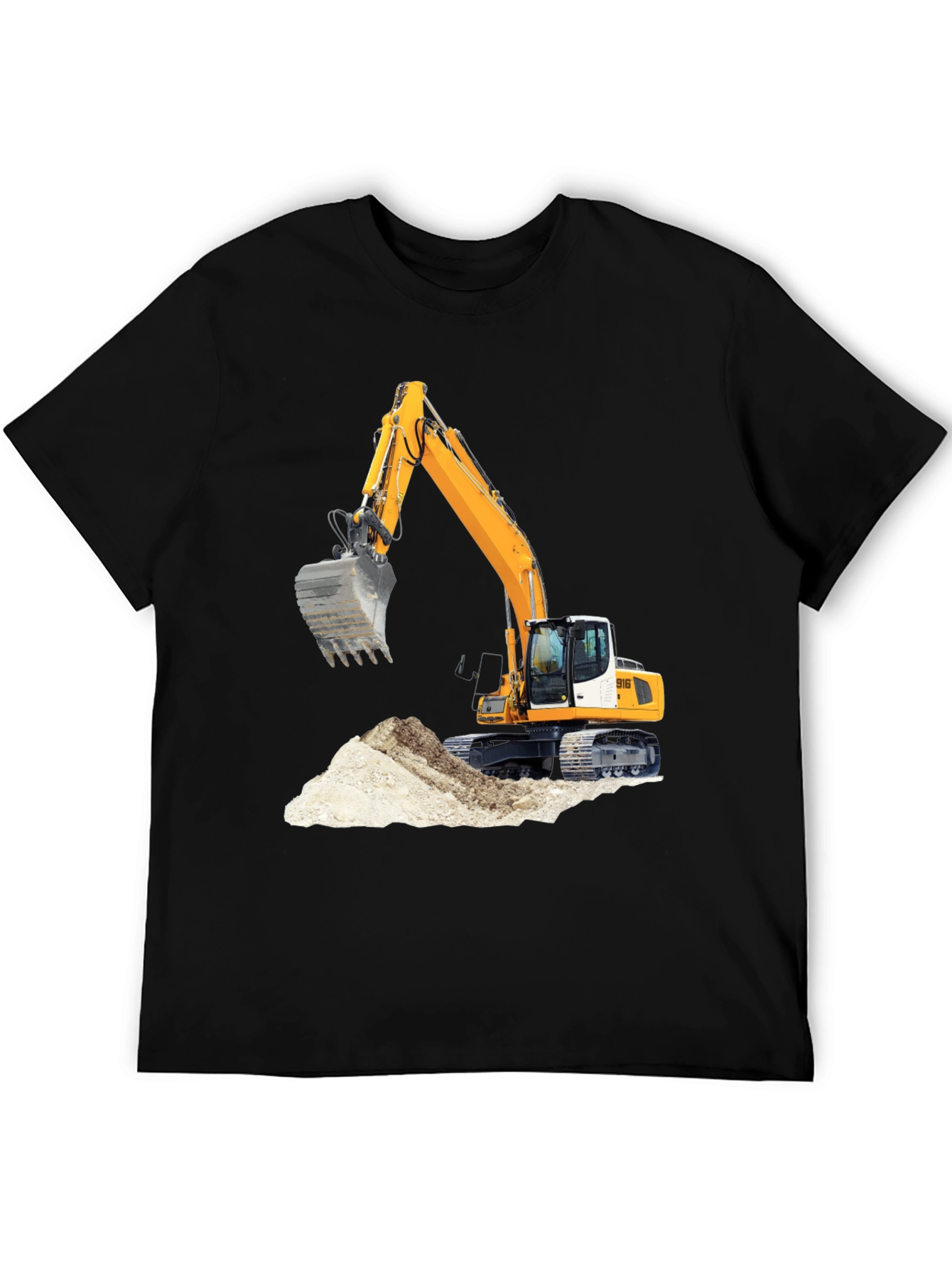 Excavator Graphic Tee - Black