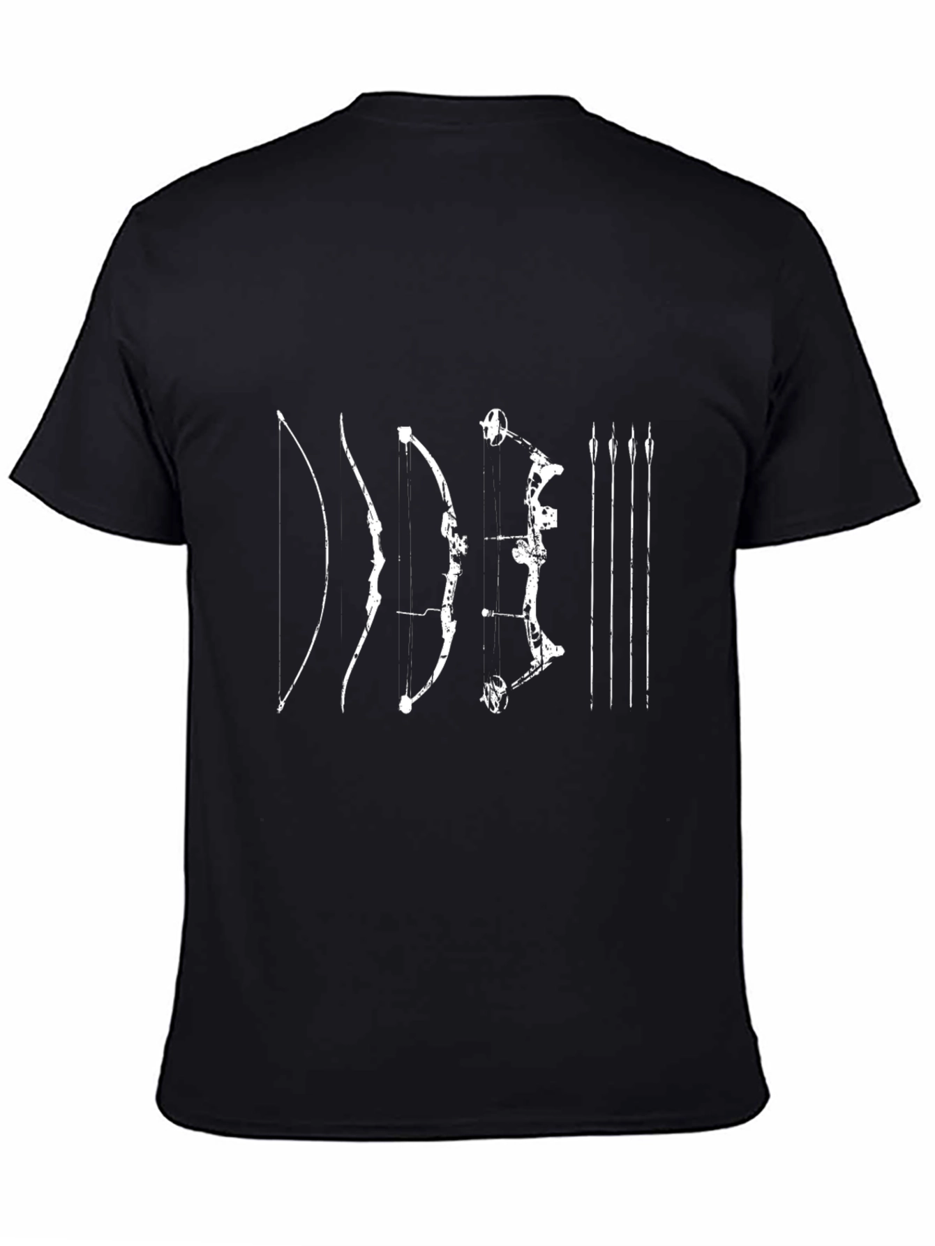 Archery Evolution T-Shirt - Bows and Arrows Graphic Tee