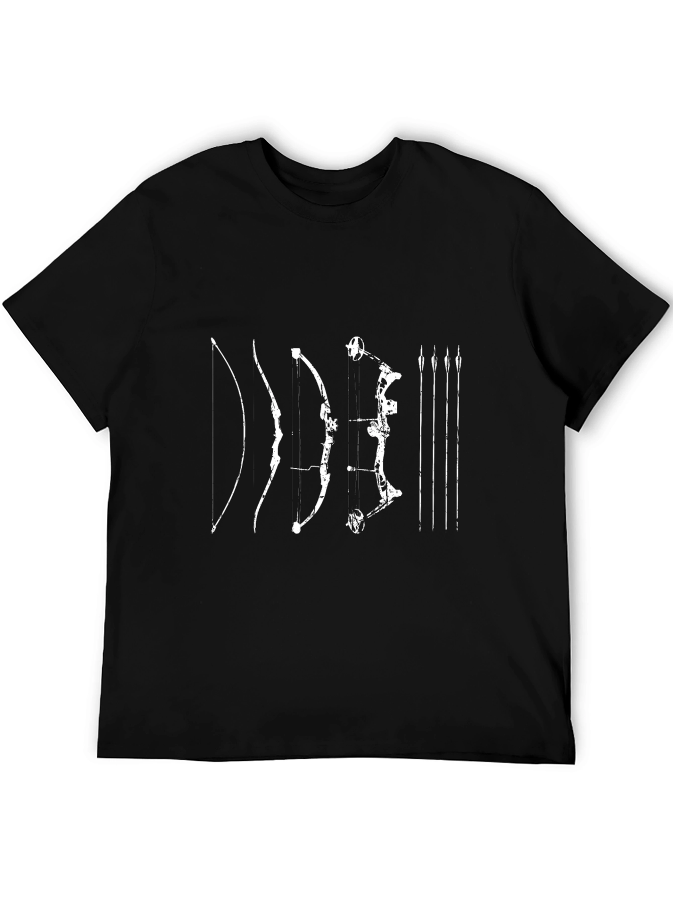 Archery Evolution T-Shirt - Bows and Arrows Graphic Tee