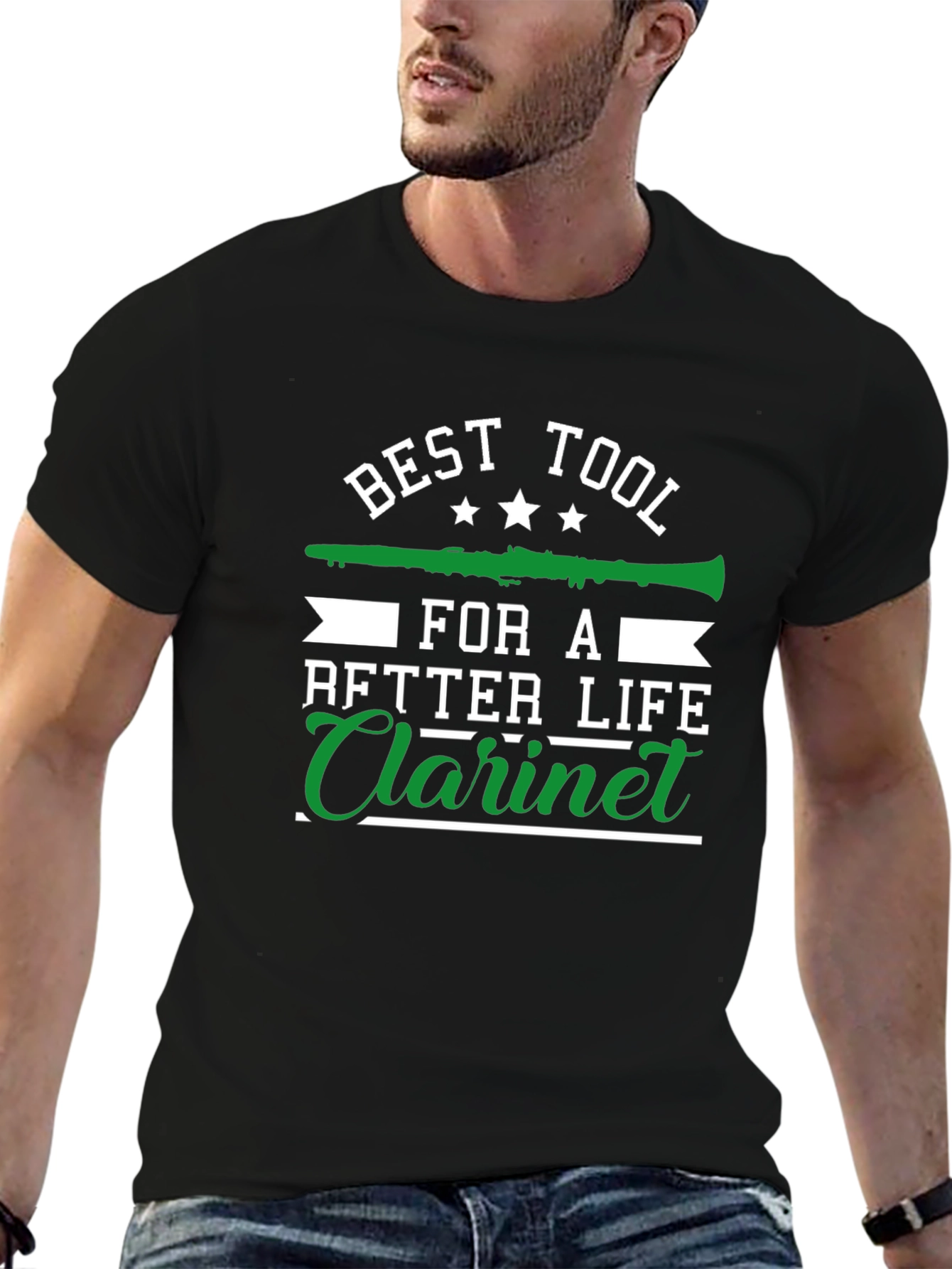 Best Tool for After Life Clarinet Graphic Tee