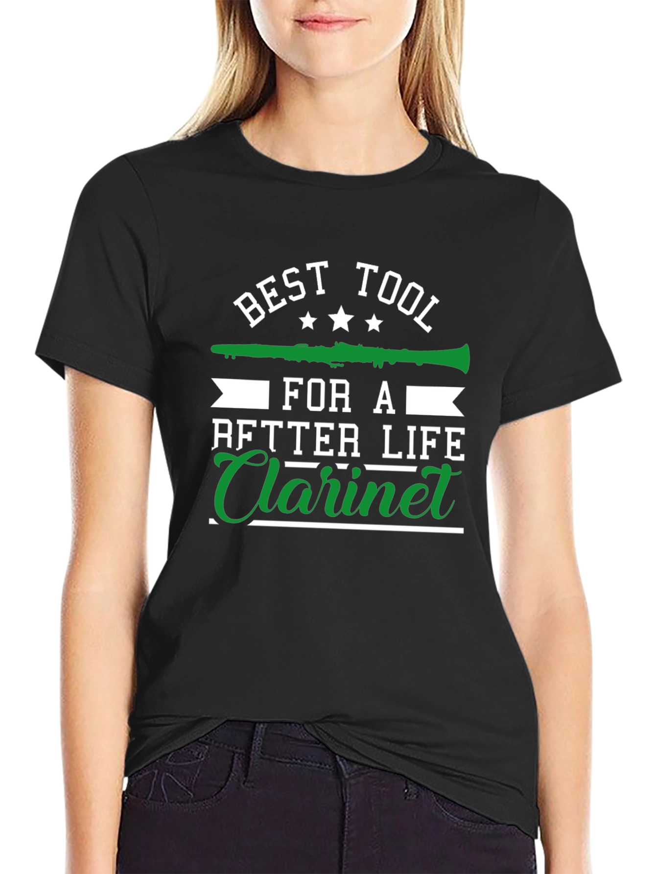 Best Tool for After Life Clarinet Graphic Tee