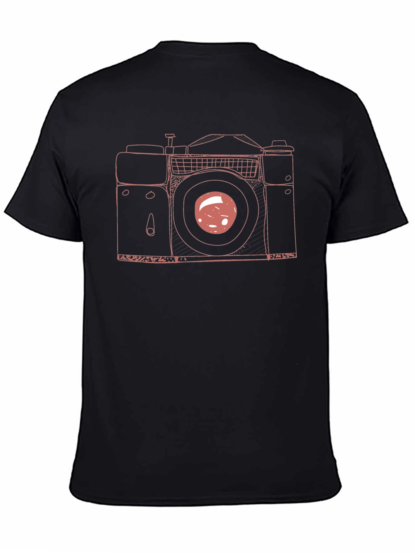 Retro Camera Graphic T-Shirt - Classic Style Tee