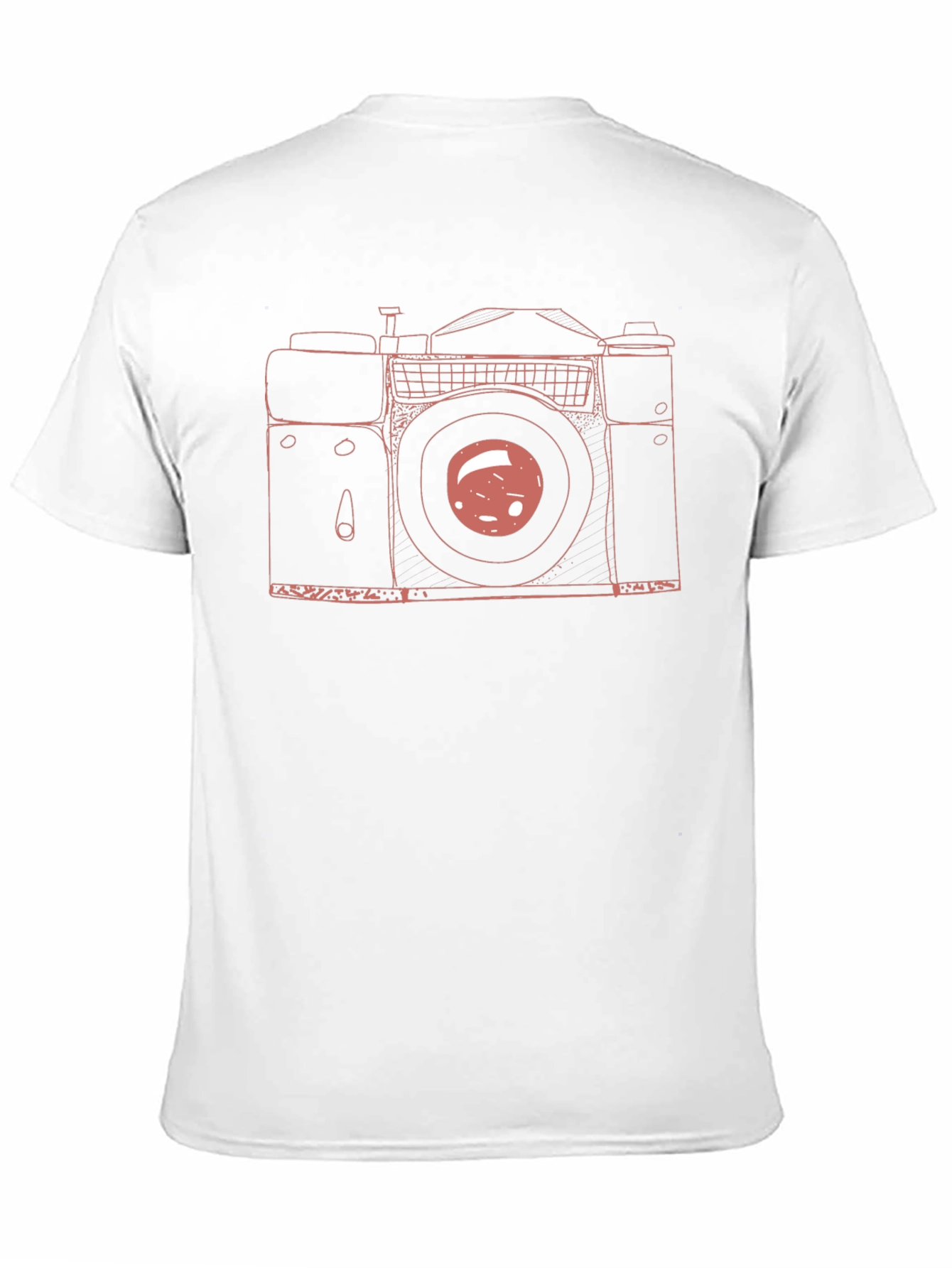 Retro Camera Graphic T-Shirt - Classic Style Tee