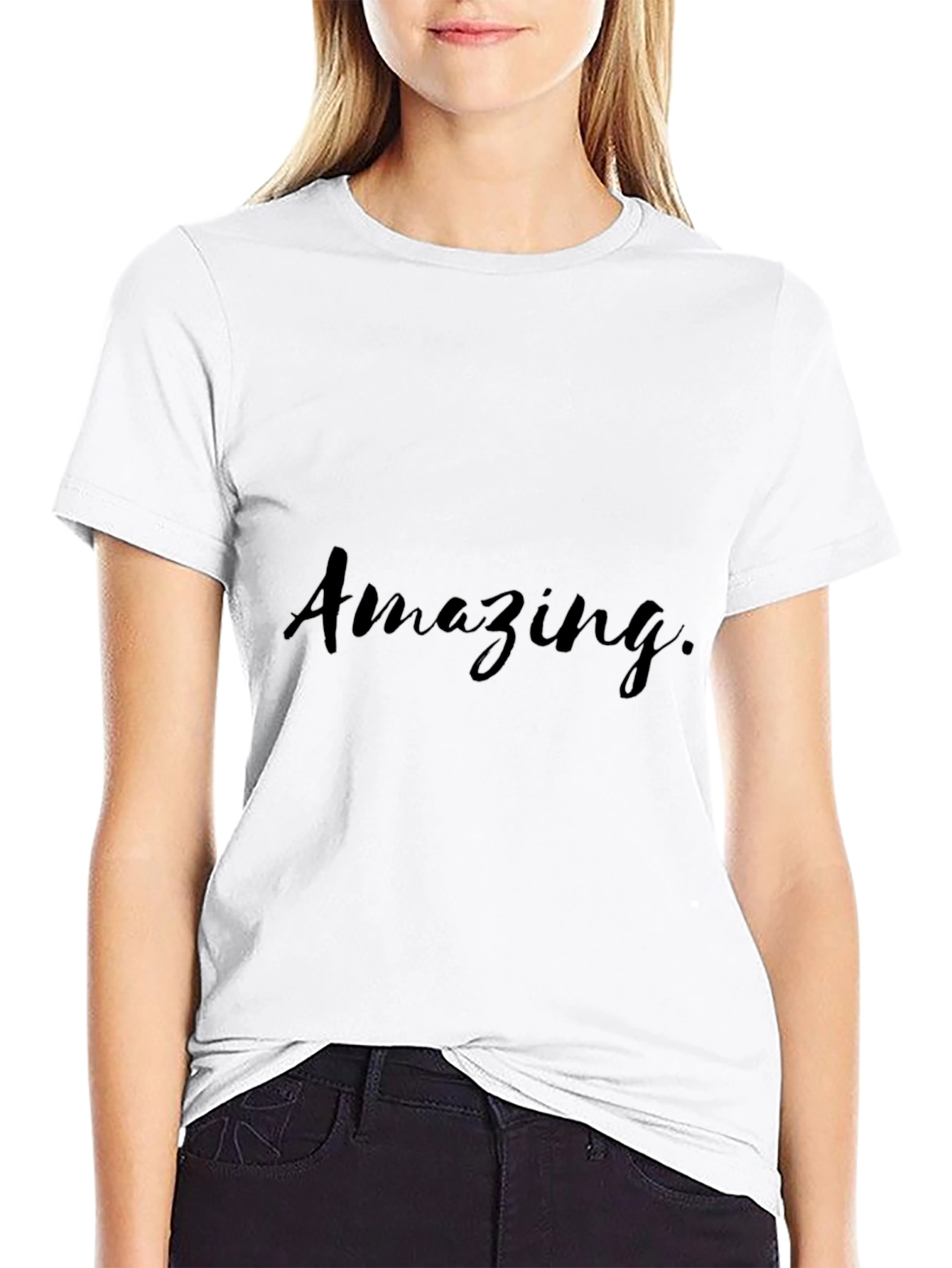 Amazing Graphic Black T-Shirt
