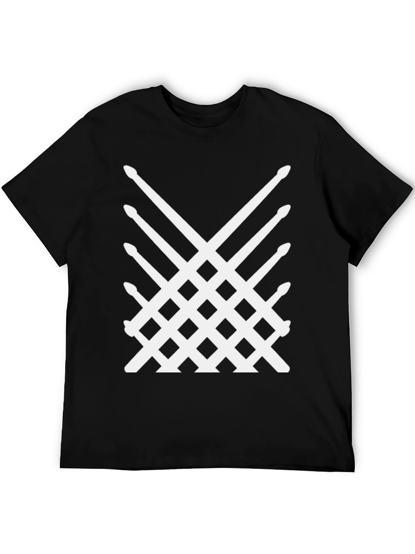 Drumsticks Graphic Tee - Black
