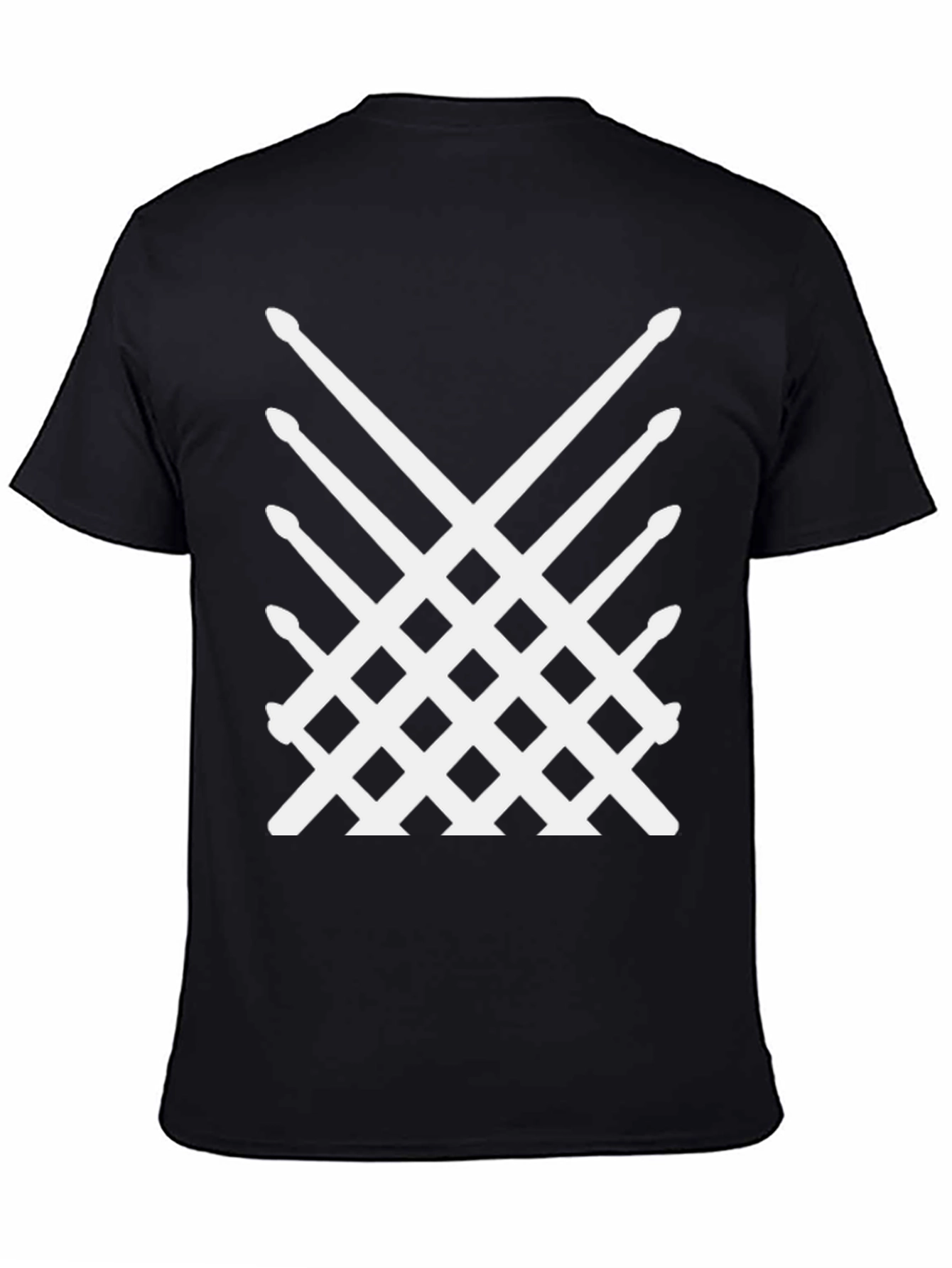 Drumsticks Graphic Tee - Black