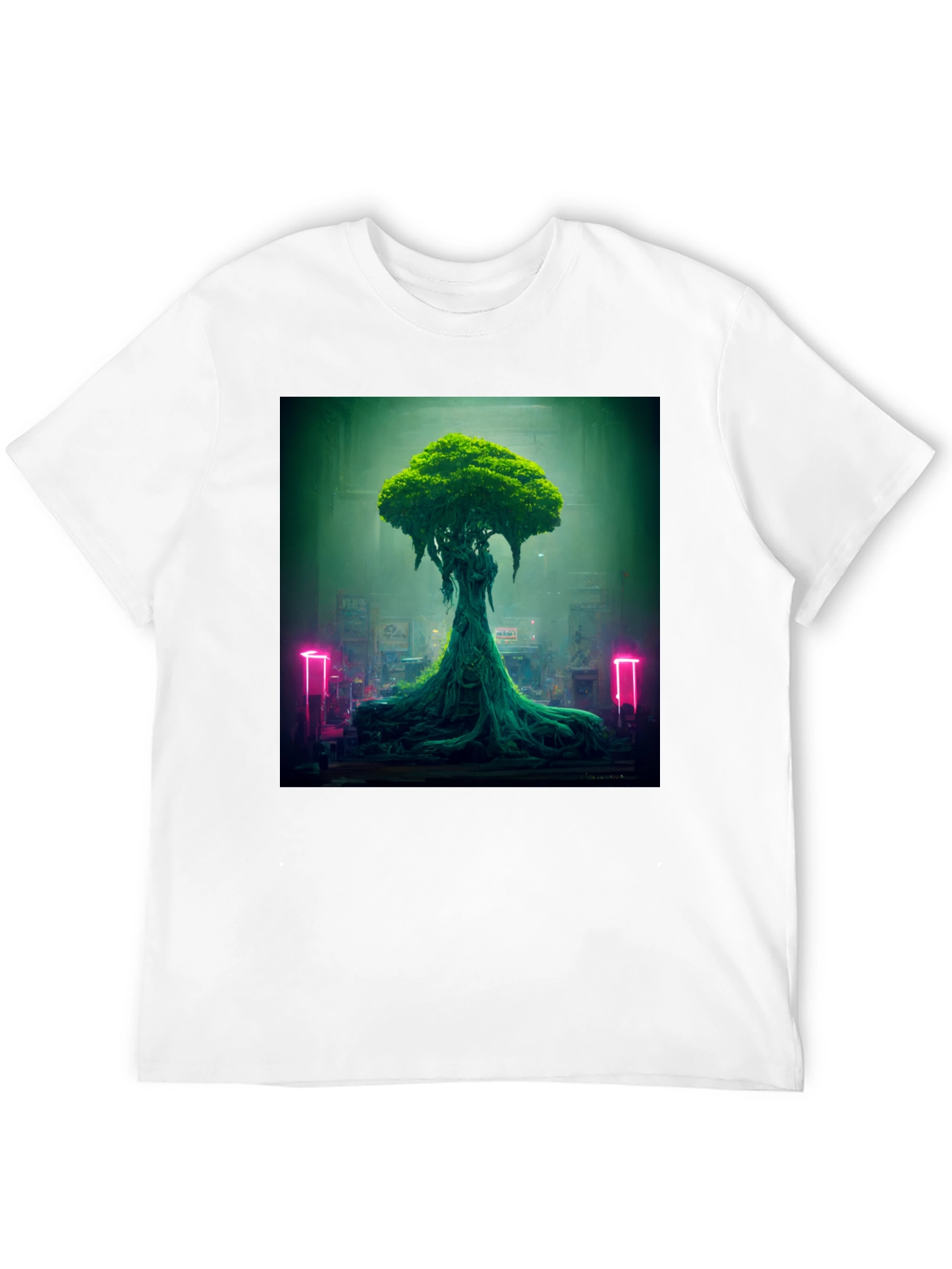 Natures Embrace Tee - Urban Tree Graphic