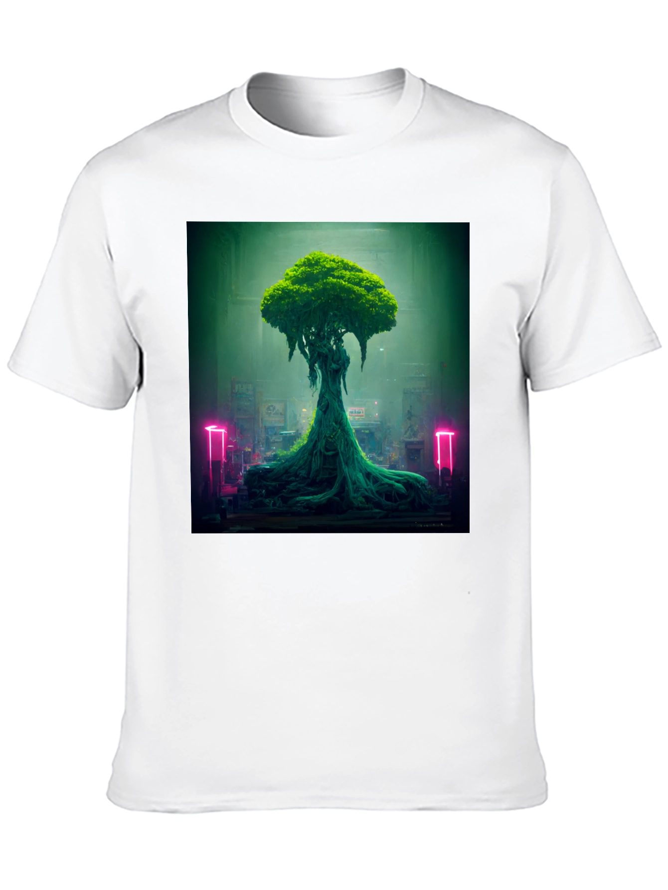 Natures Embrace Tee - Urban Tree Graphic