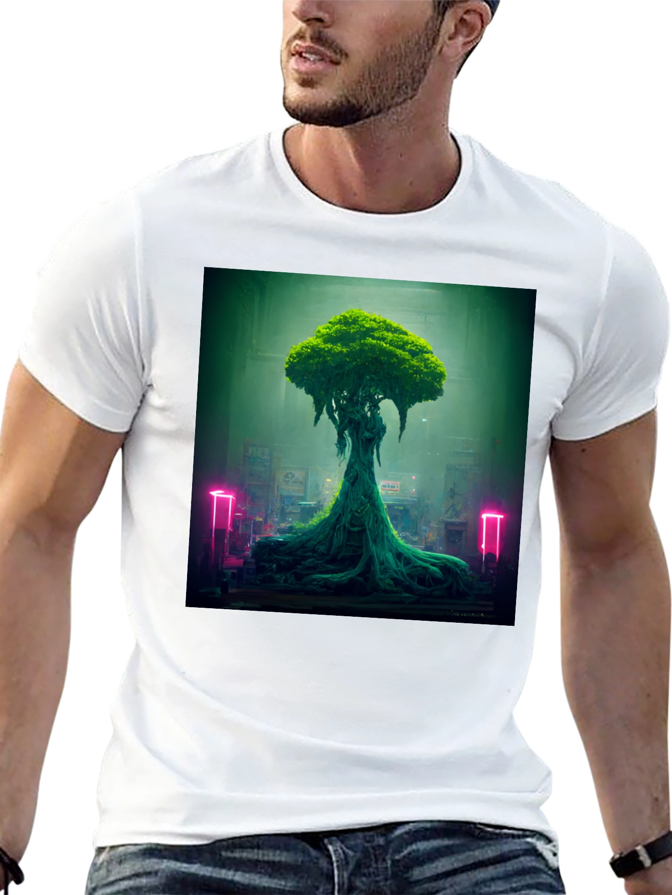Natures Embrace Tee - Urban Tree Graphic
