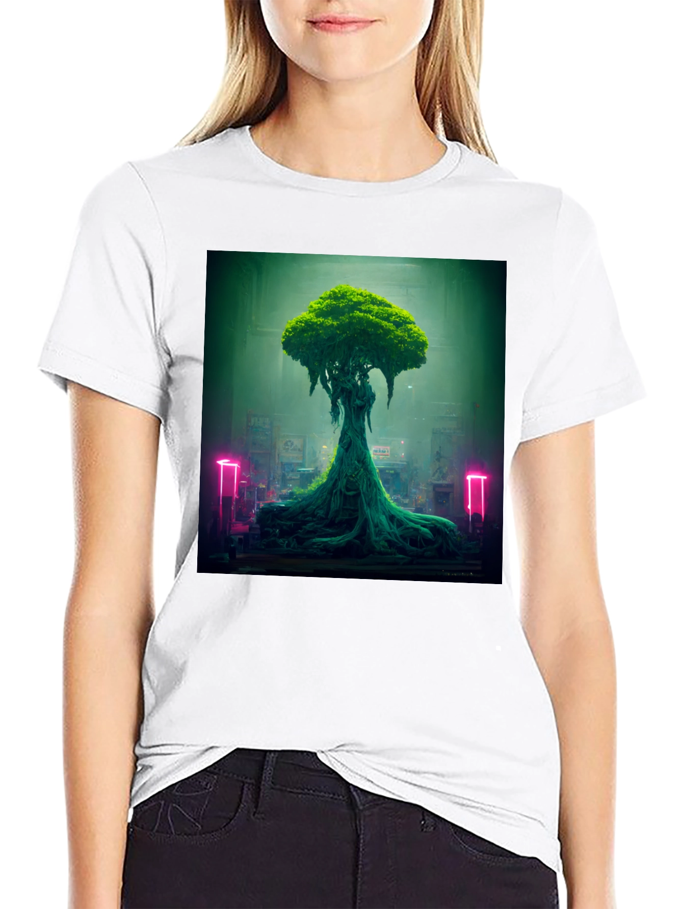 Natures Embrace Tee - Urban Tree Graphic