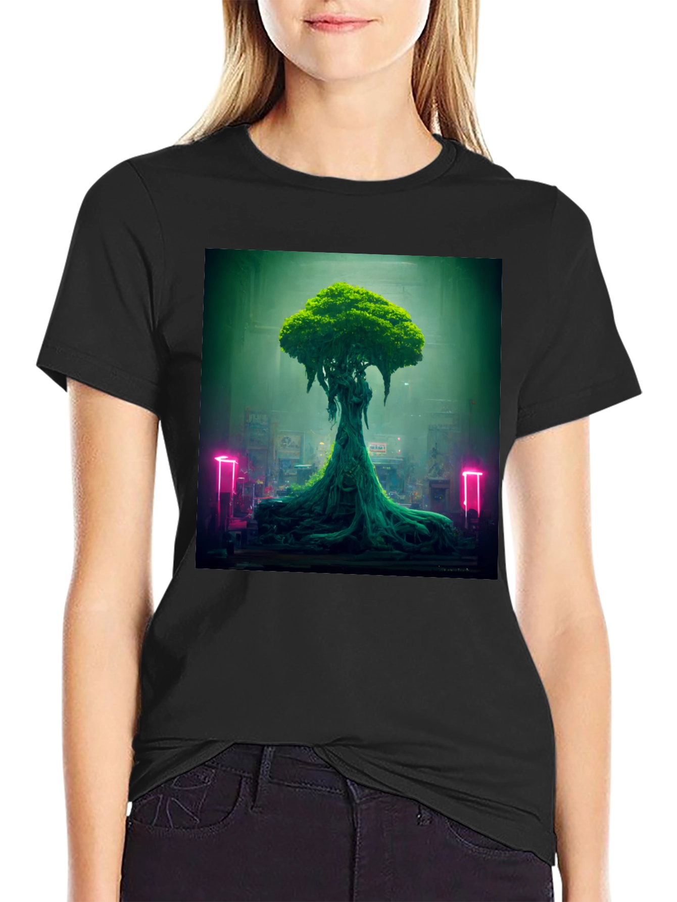 Natures Embrace Tee - Urban Tree Graphic