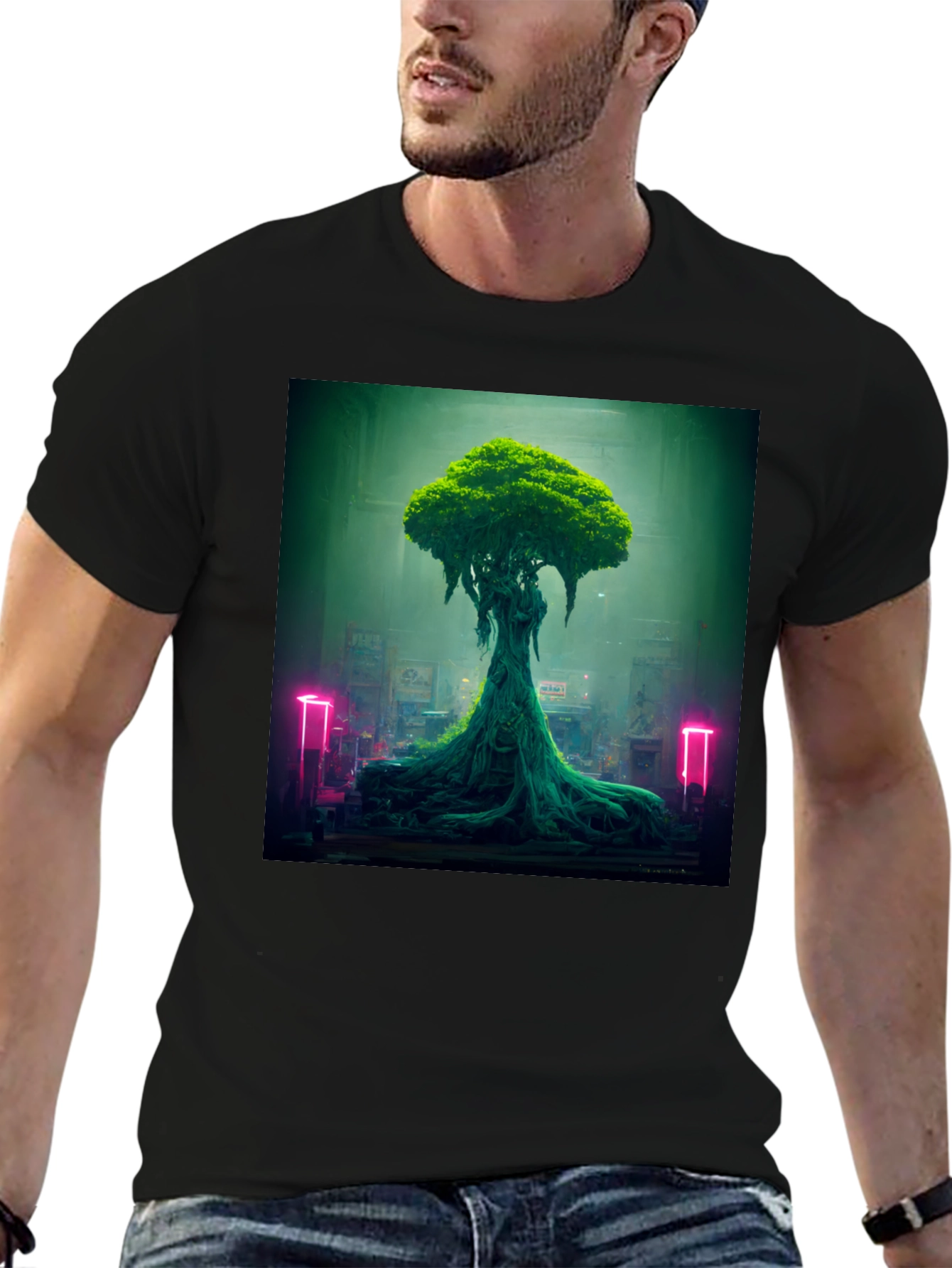 Natures Embrace Tee - Urban Tree Graphic