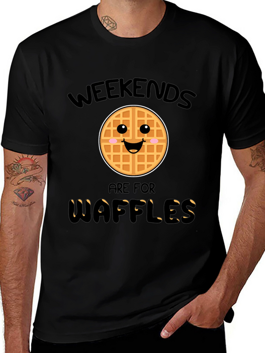 Weekends Are For Waffles Graphic Tee