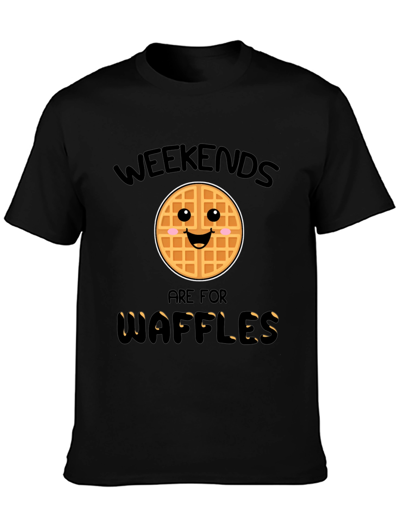 Weekends Are For Waffles Graphic Tee