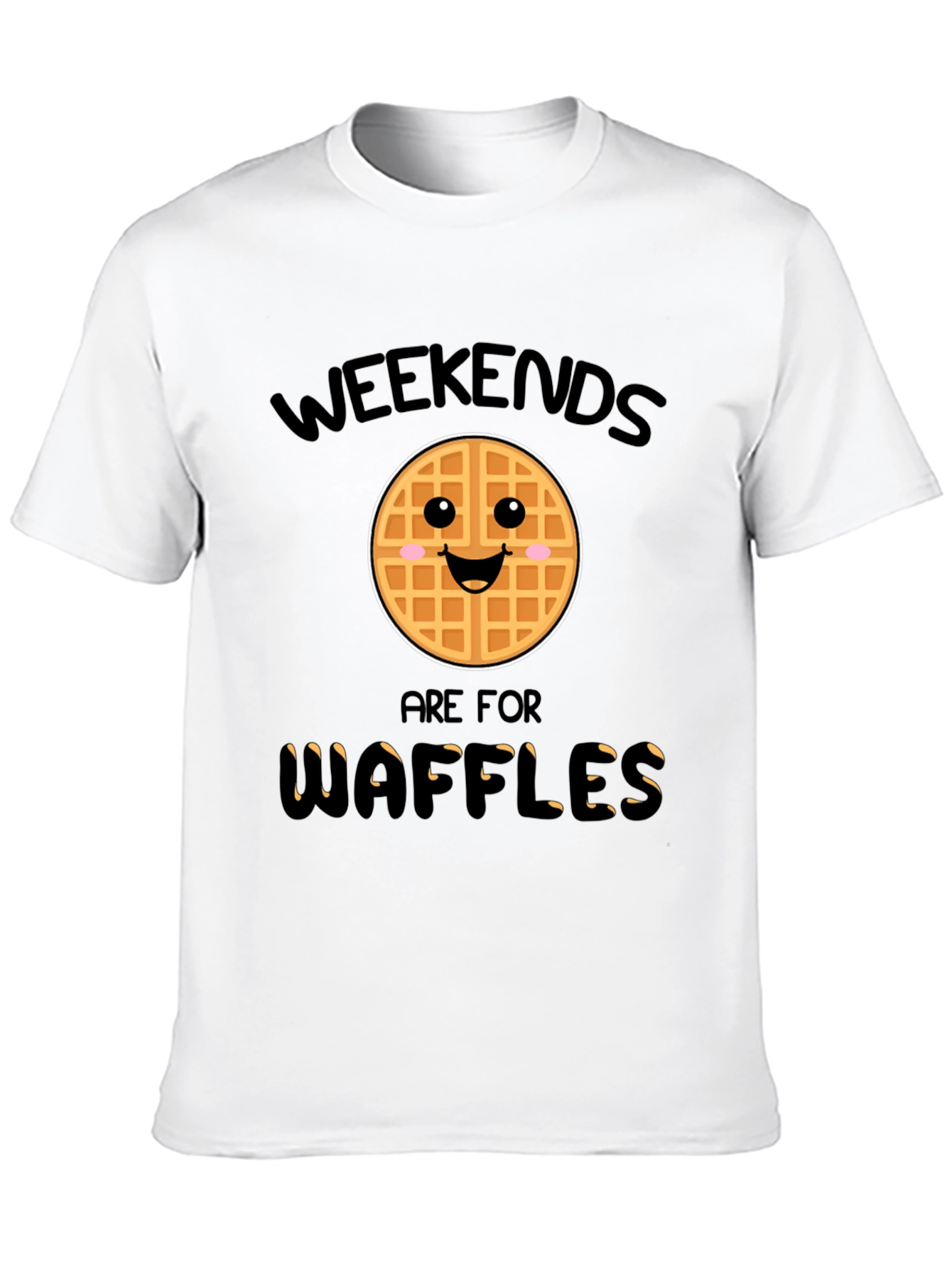 Weekends Are For Waffles Graphic Tee