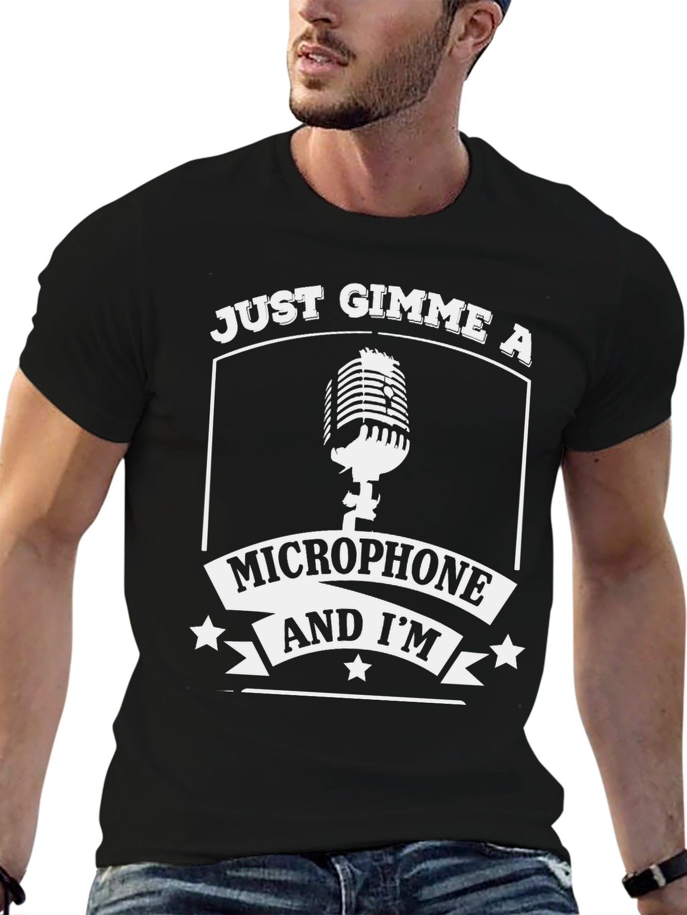 Just Gimme A Microphone T-Shirt