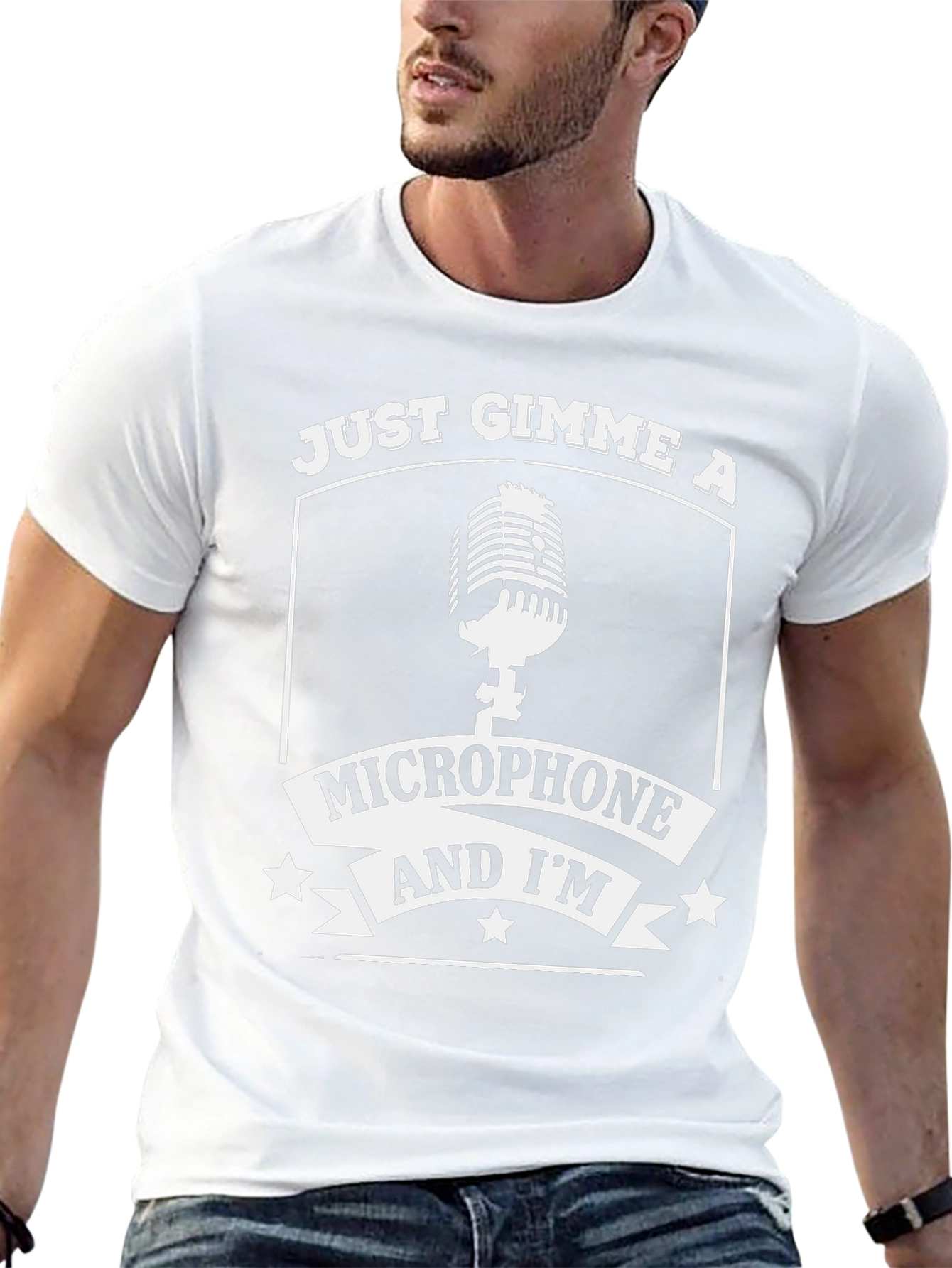 Just Gimme A Microphone T-Shirt
