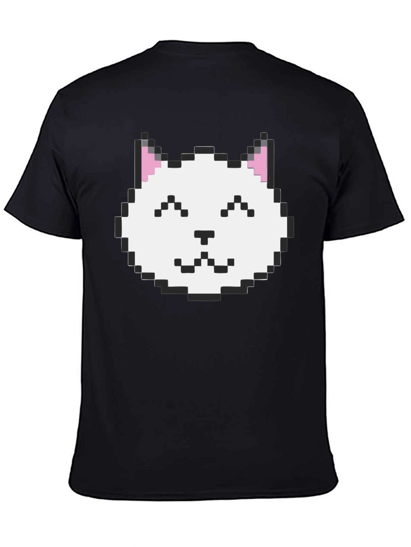 Pixel Cat T-Shirt - Retro Gaming Style
