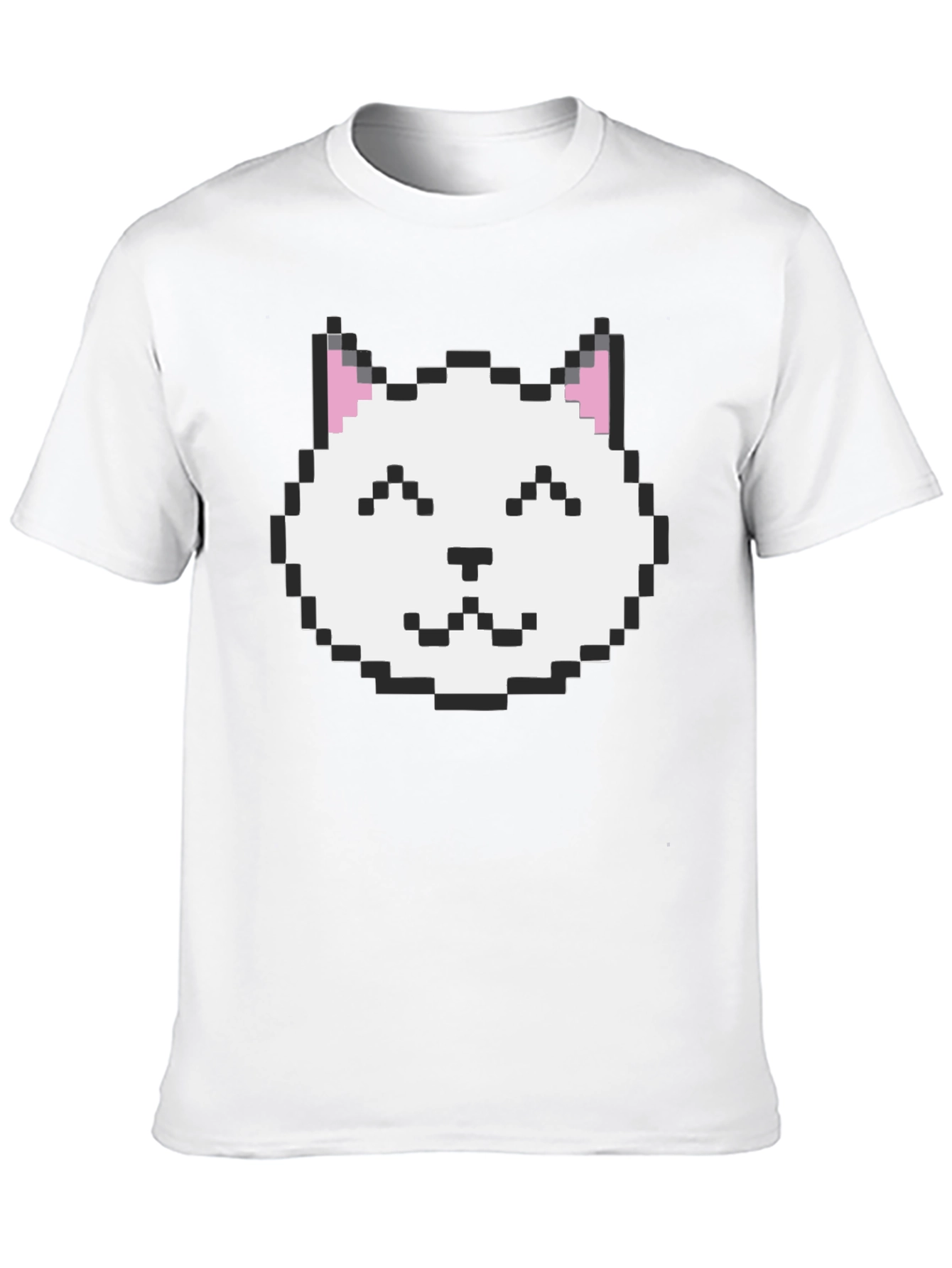Pixel Cat T-Shirt - Retro Gaming Style
