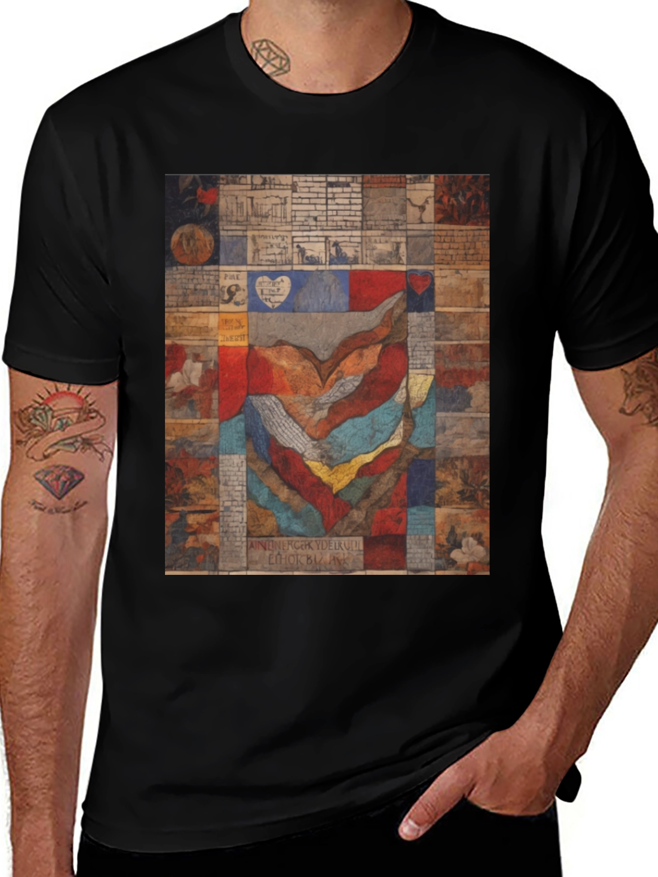Abstract Art Tee - Unique Graphic T-Shirt