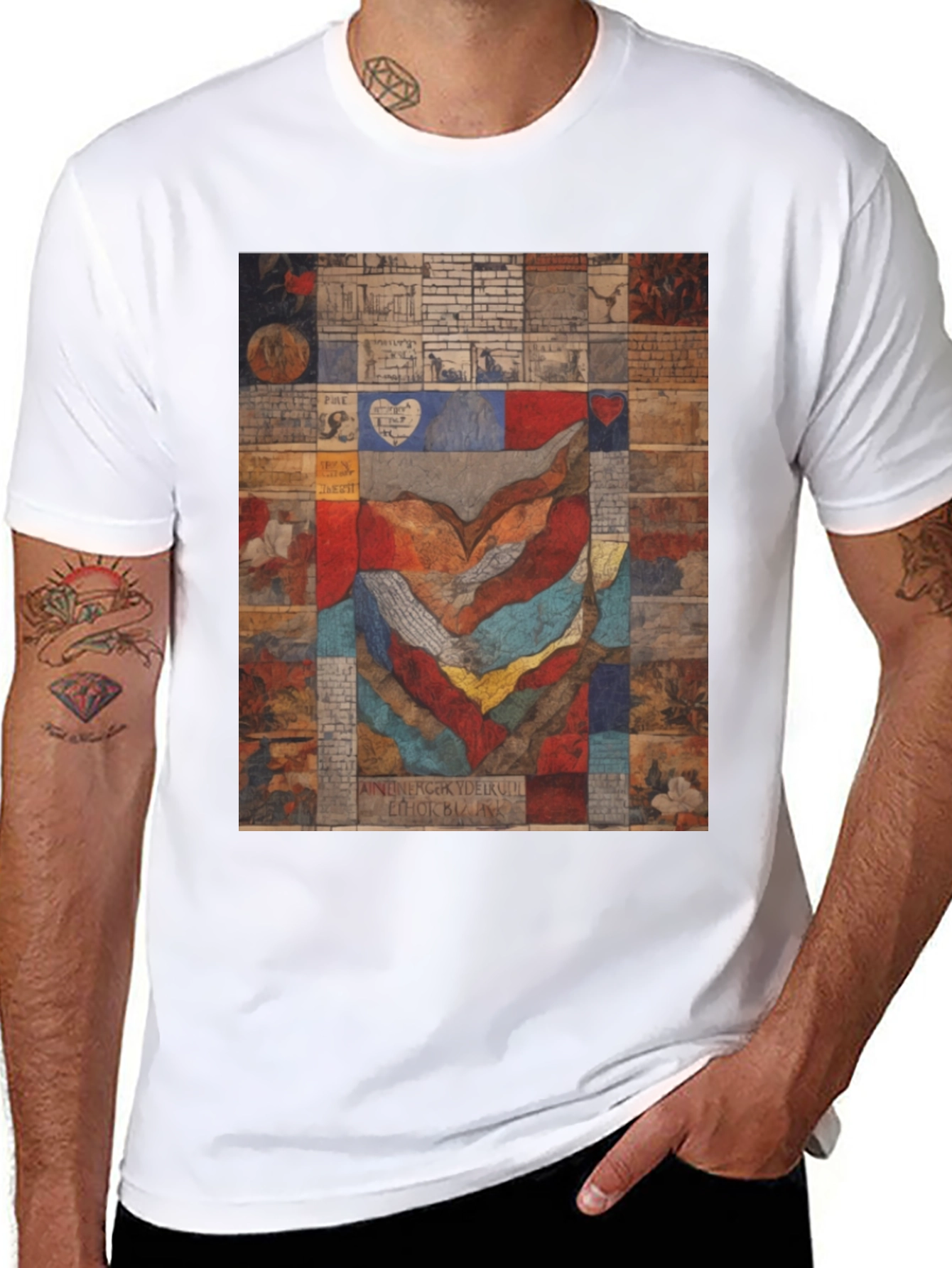 Abstract Art Tee - Unique Graphic T-Shirt